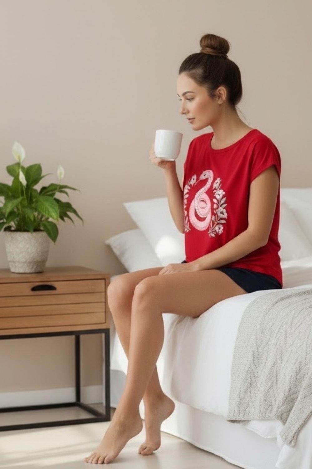 Pijama Mujer Estampado Snake K021002-2203-2