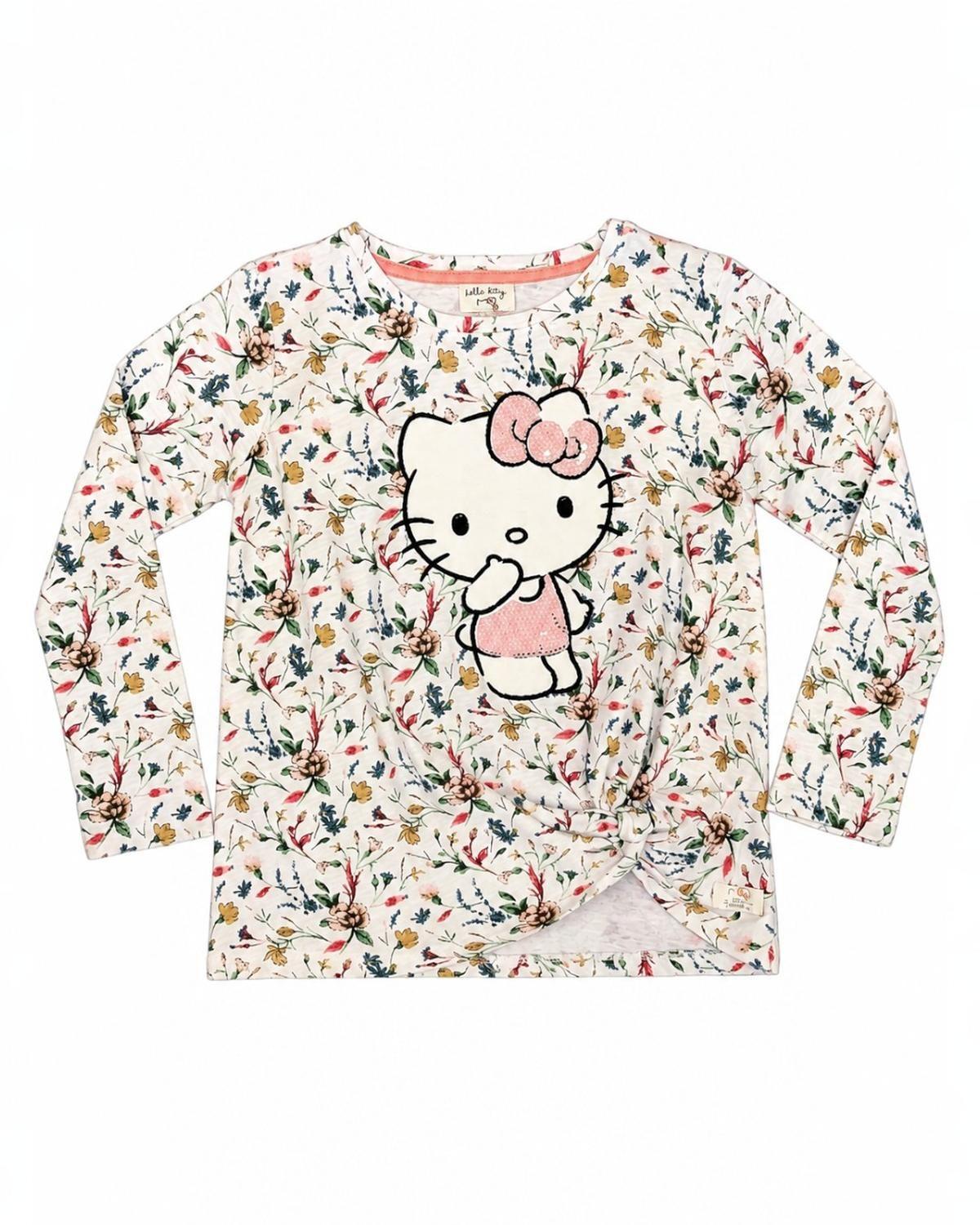 Pijama Niña Hello Kitty Flores-4