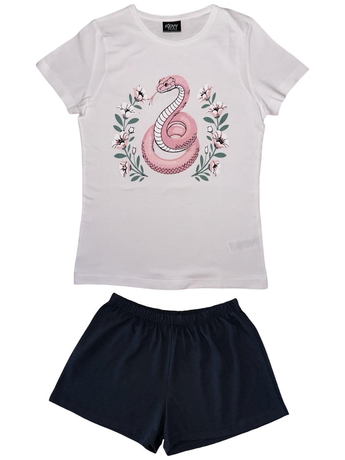 Pijama Mujer Estampado Snake K021002-0103-4