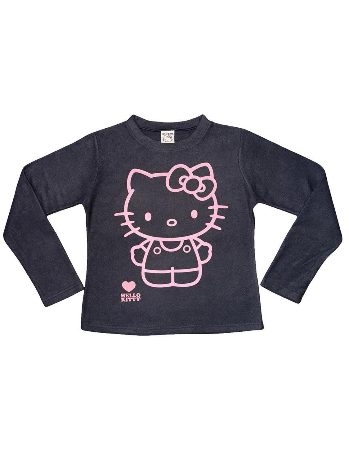 Pijama Micropolar Mujer Hello Kitty S1021239-Acero-01-5