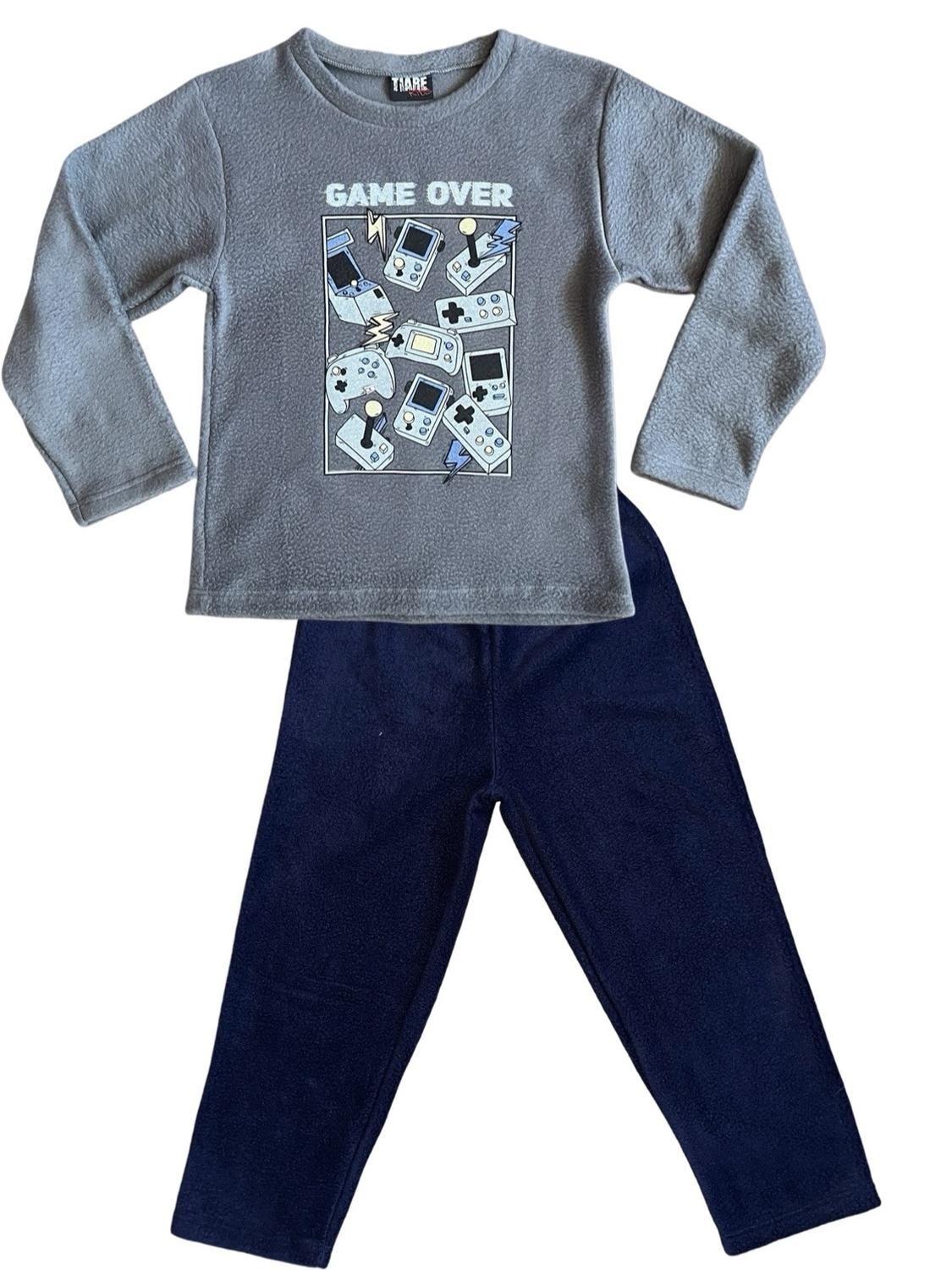 Pijama Niño Game Over T76336-33-1