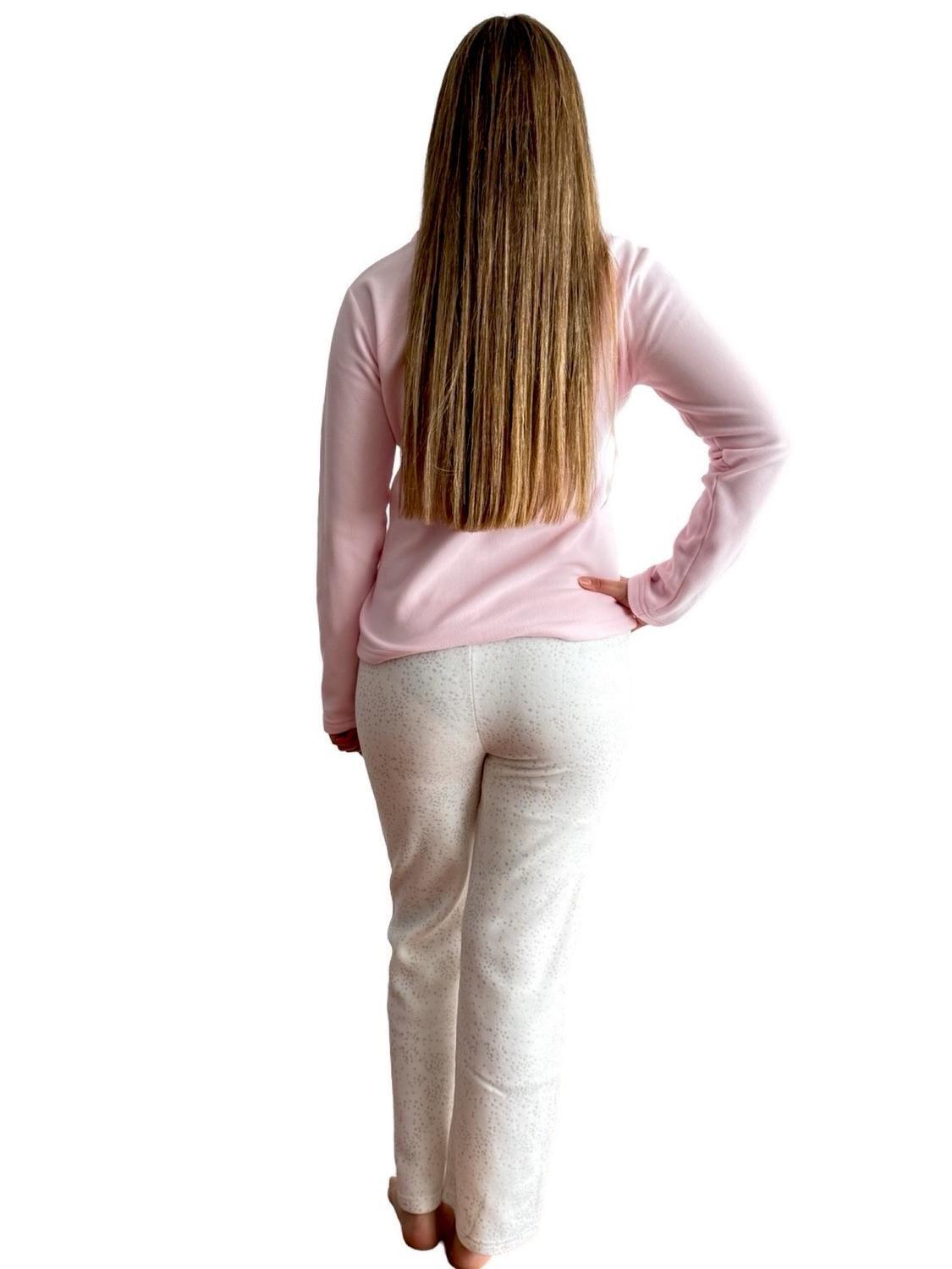 Pijama Micropolar Mujer Hello Kitty S1021219-Rosado-12-4