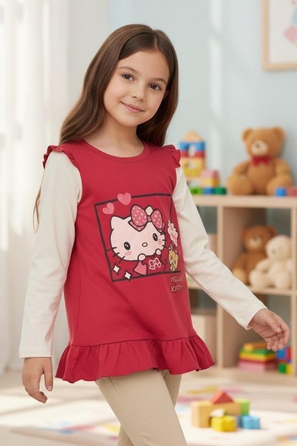 Polera Niña Hello Kitty S122050-40-0