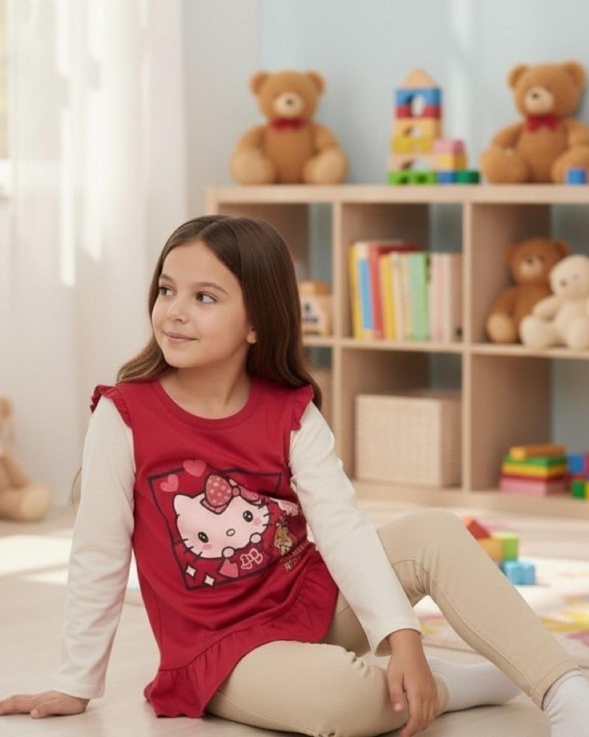 Polera Niña Hello Kitty S122050-40-2