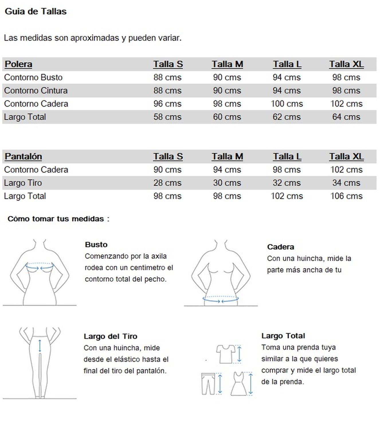 Pijama Mujer Algodón Retro Music K02001-06-5