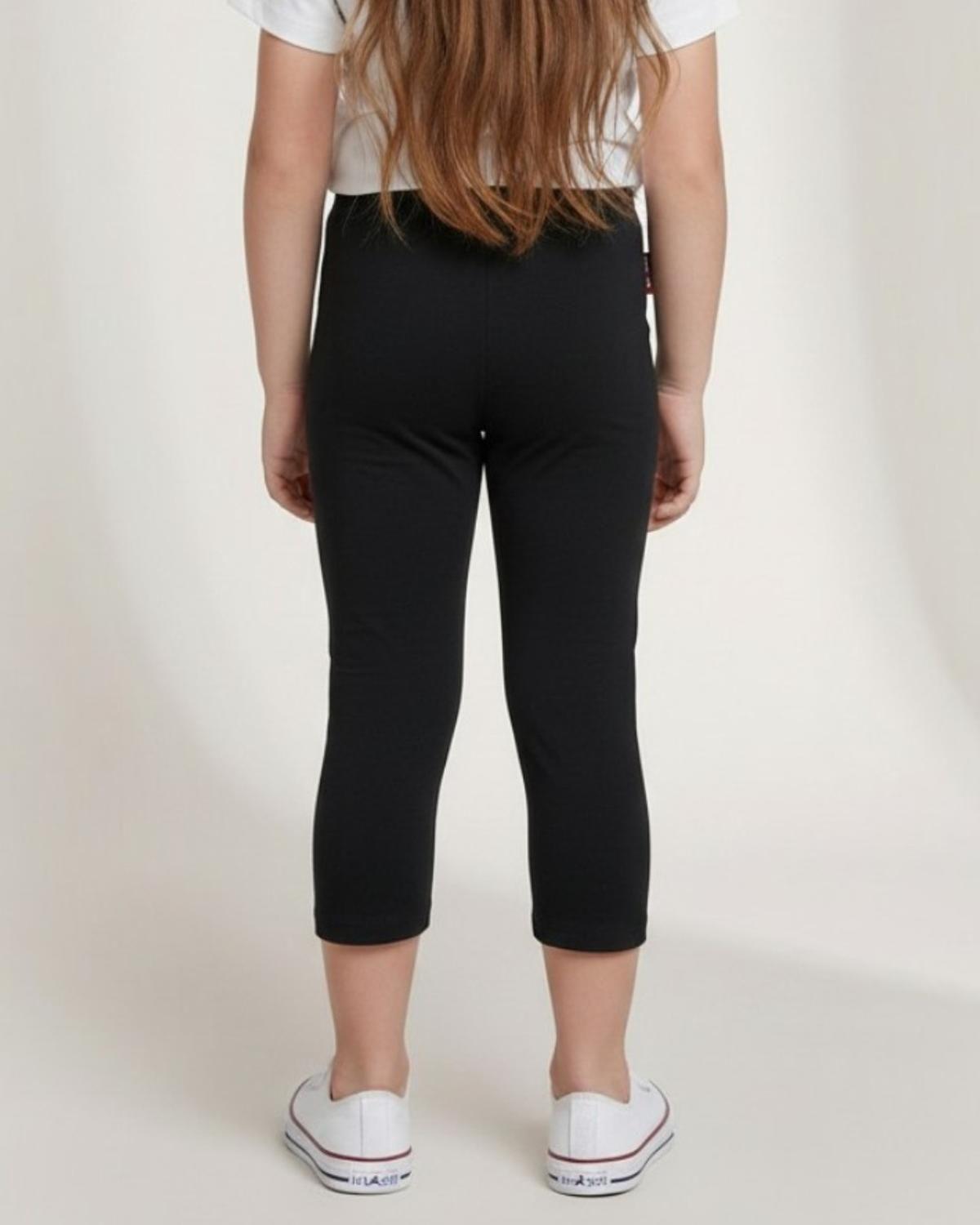 Calza Niña Capri Negro T91998-03-3