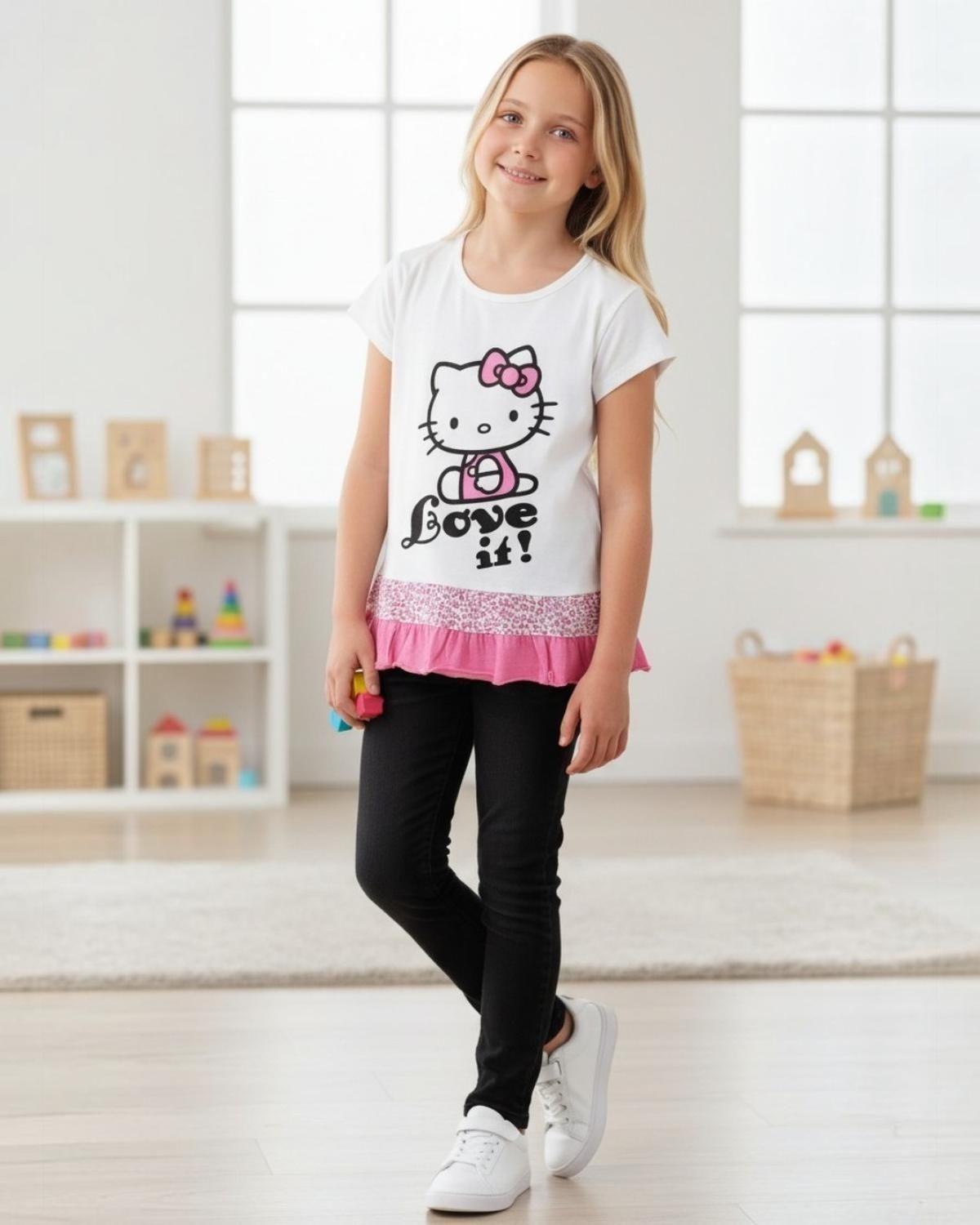 Polera Niña Hello Kitty S118285-0212-0