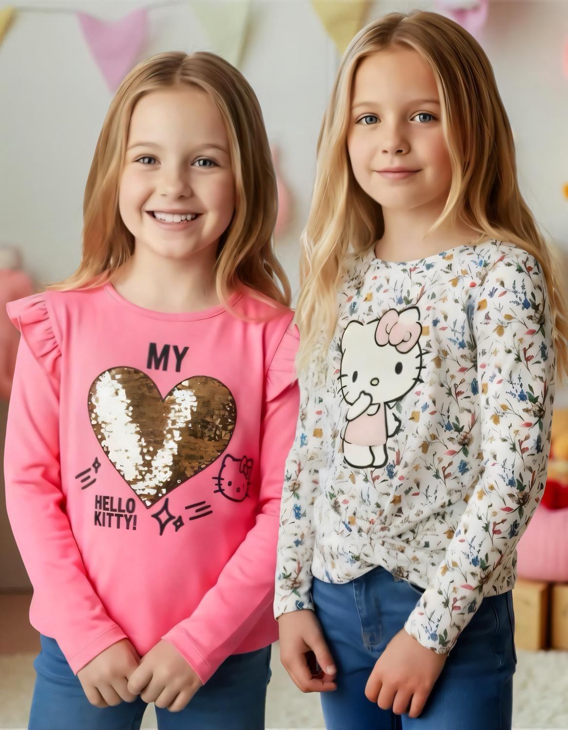 Pack 2 Poleras Niña Hello Kitty S12277072-0178-0