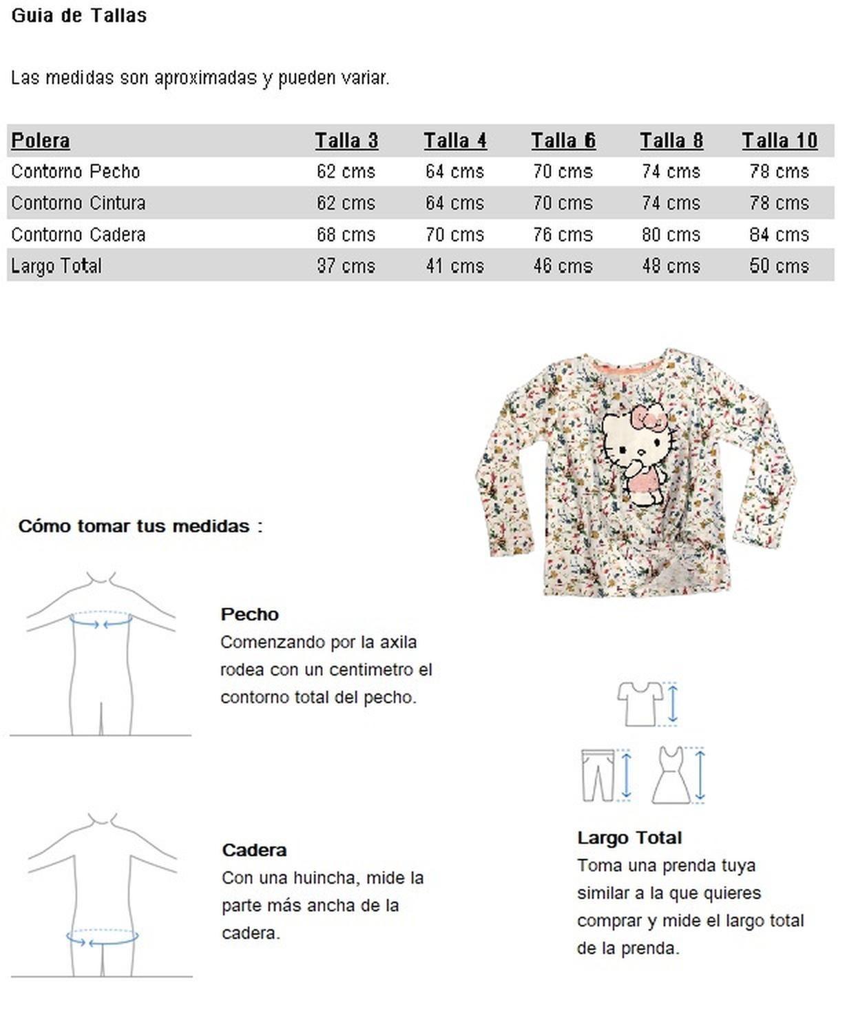 Pack 2 Poleras Niña Hello Kitty S12277072-0178-5