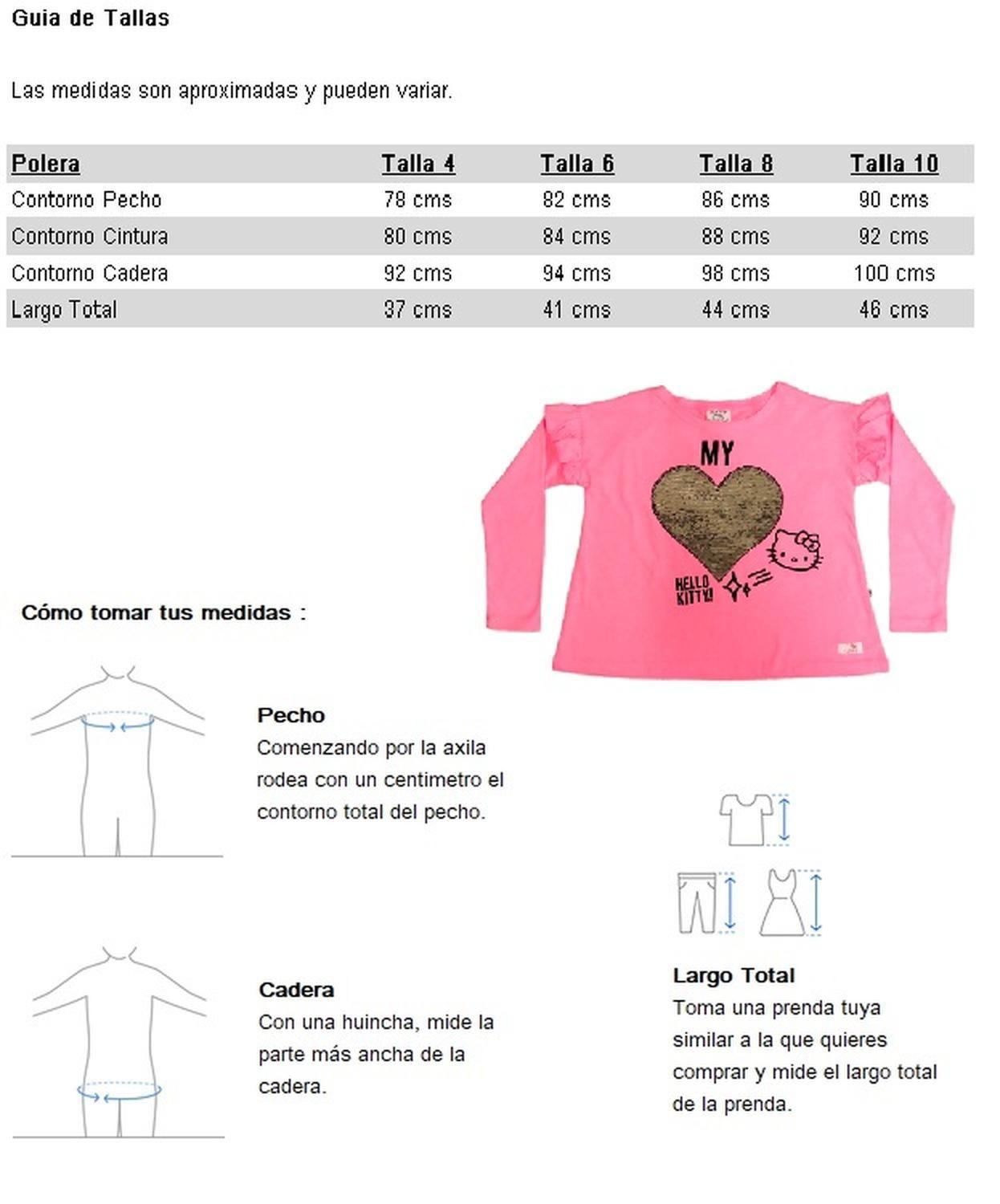 Pack 2 Poleras Niña Hello Kitty S12277072-0178-6