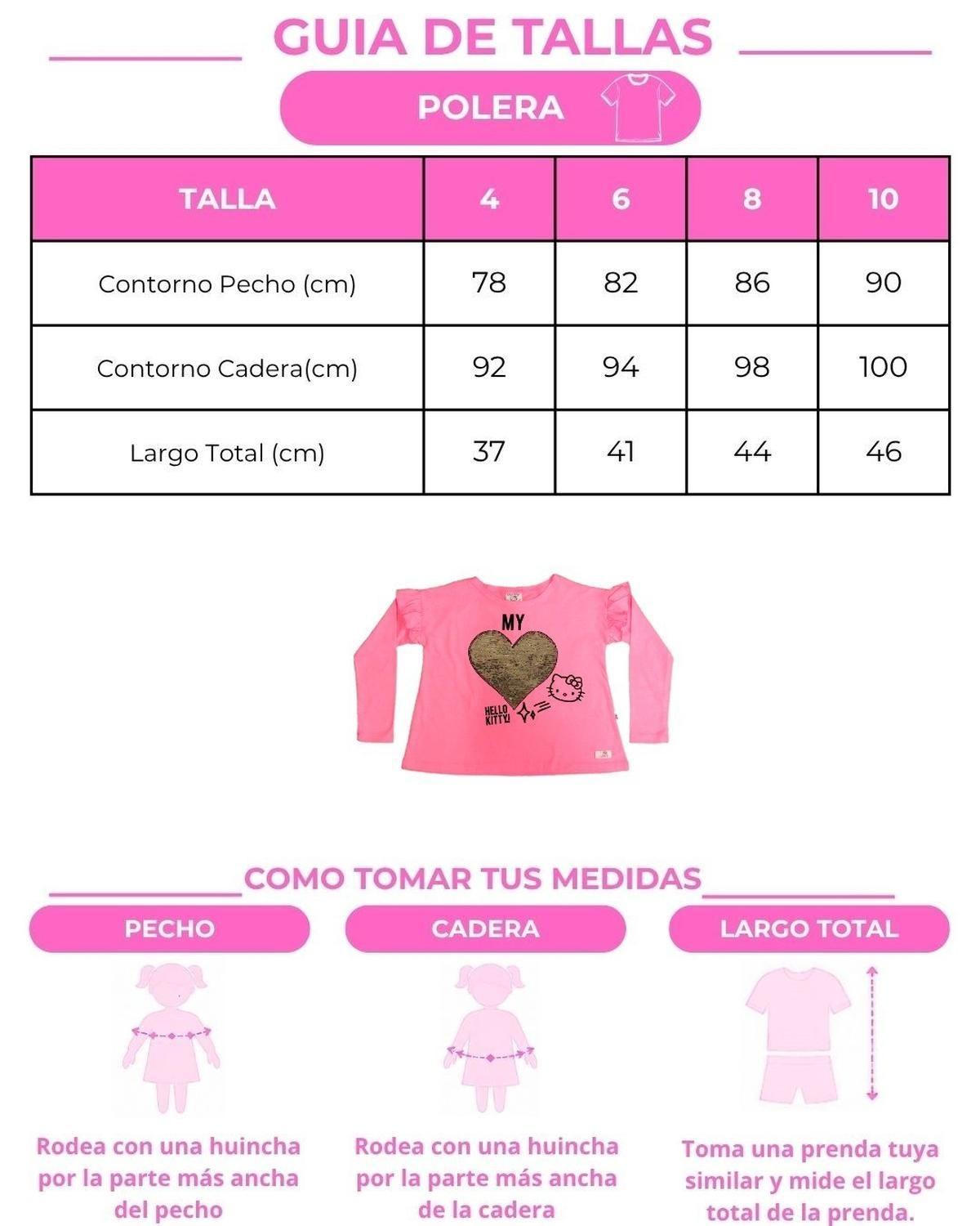 Pack 2 Poleras Niña Hello Kitty S12277072-0178-7