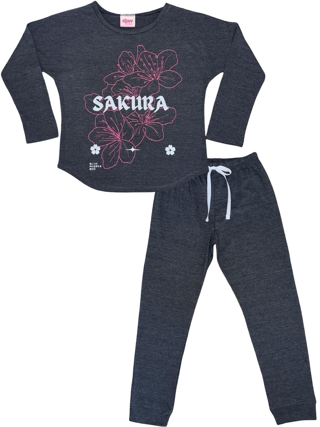 Pijama Niña Estampado Sakura K710003-2929-4