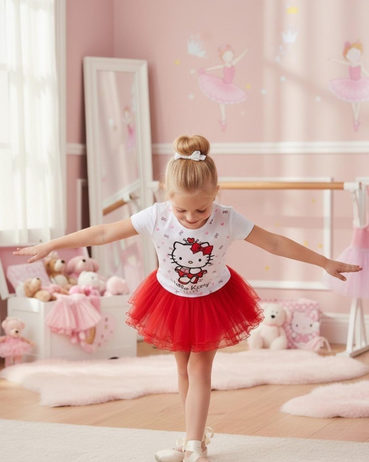 Vestido Niña Hello Kitty S111050-22-2