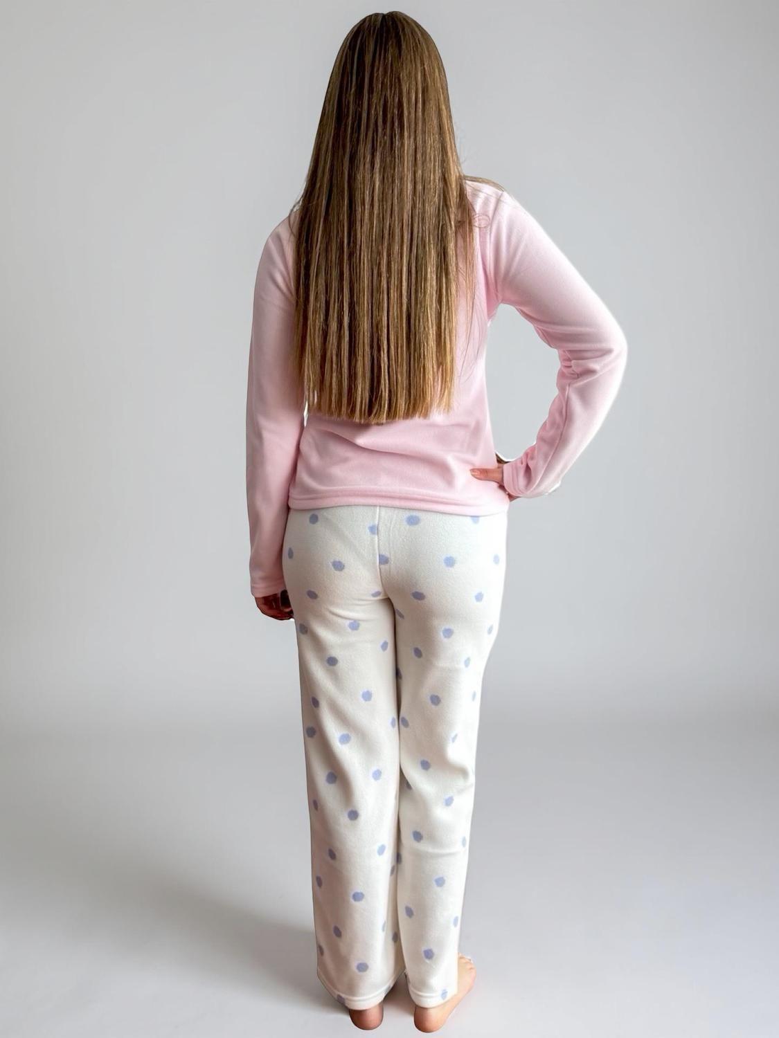 Pijama Micropolar Mujer Hello Kitty S1021219-Rosado-11-4