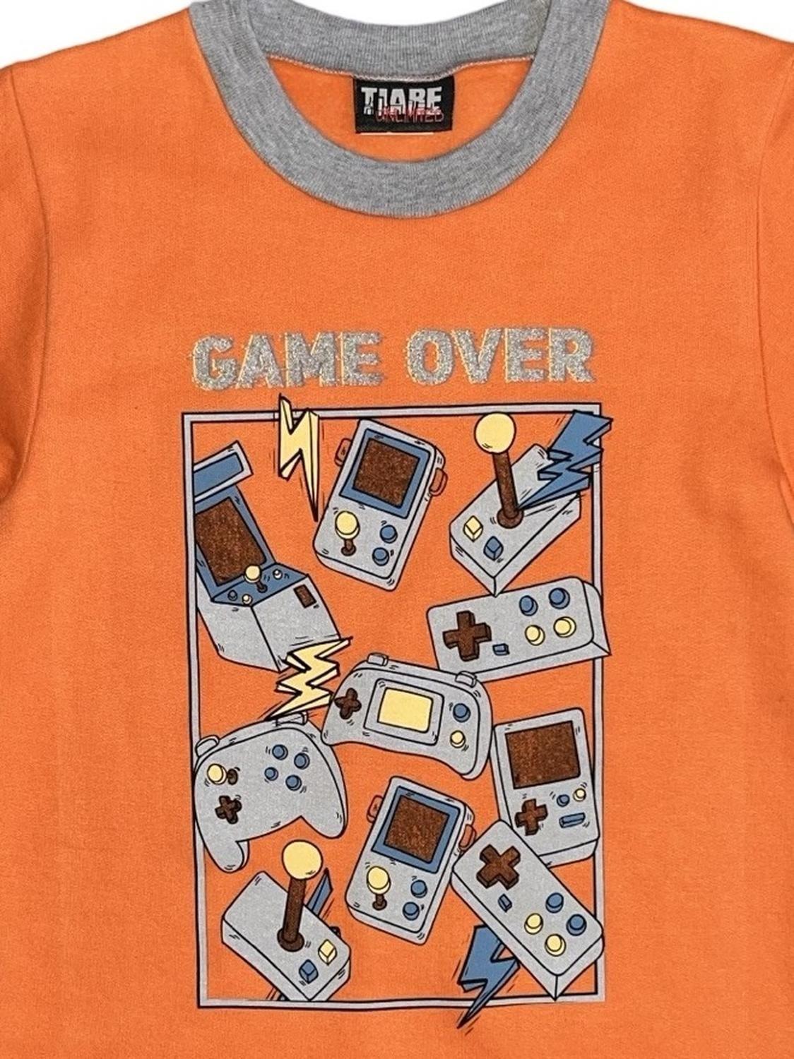 Pijama Niño Game Over T76336-50-4