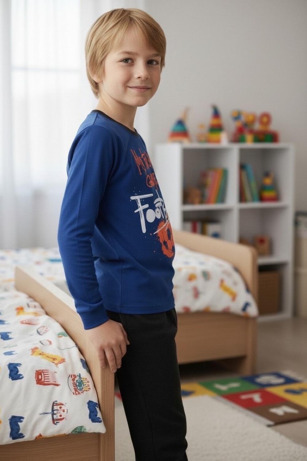 Pijama Niño Estampado Football K760003-2029-3