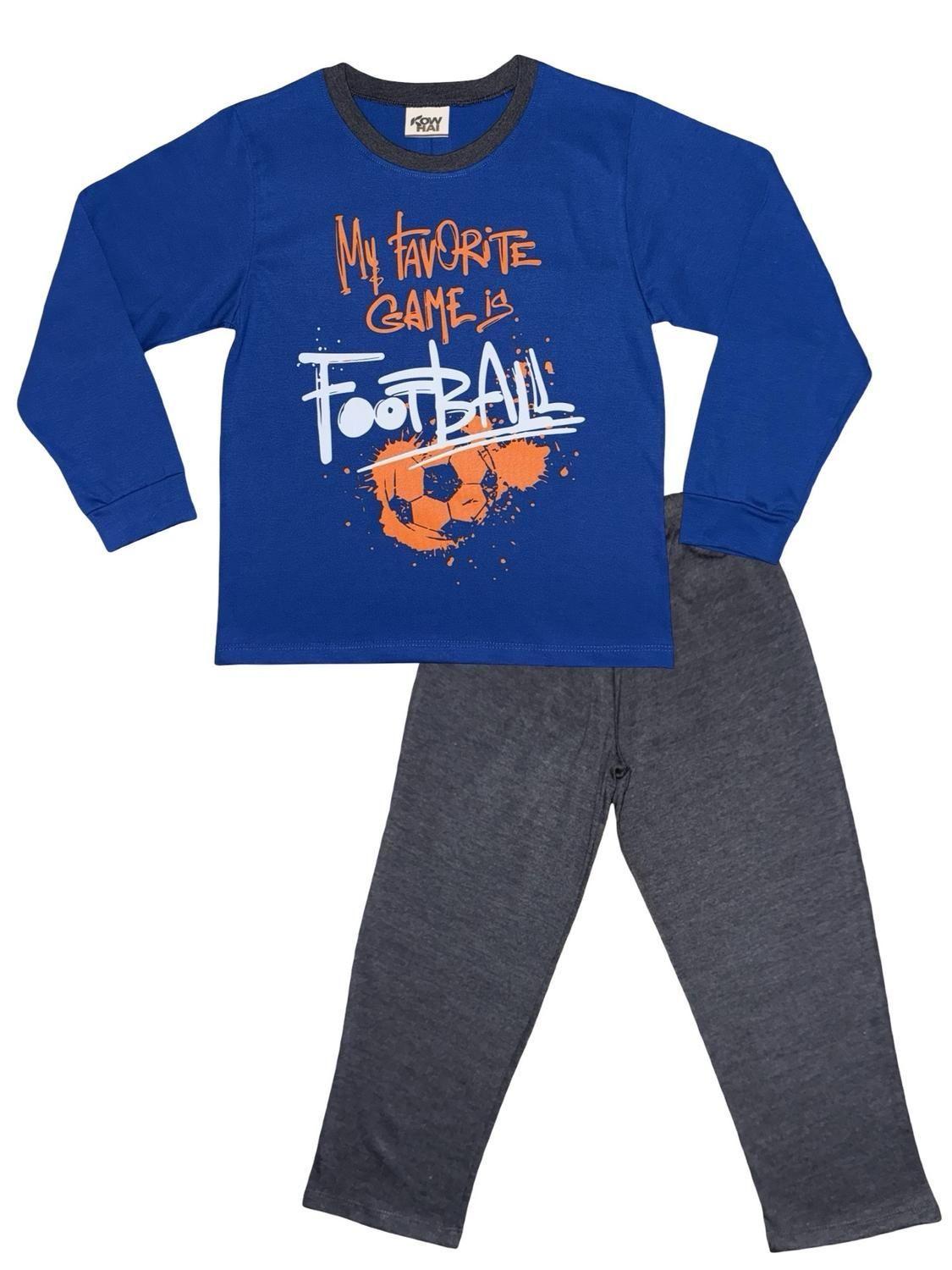 Pijama Niño Estampado Football K760003-2029-4