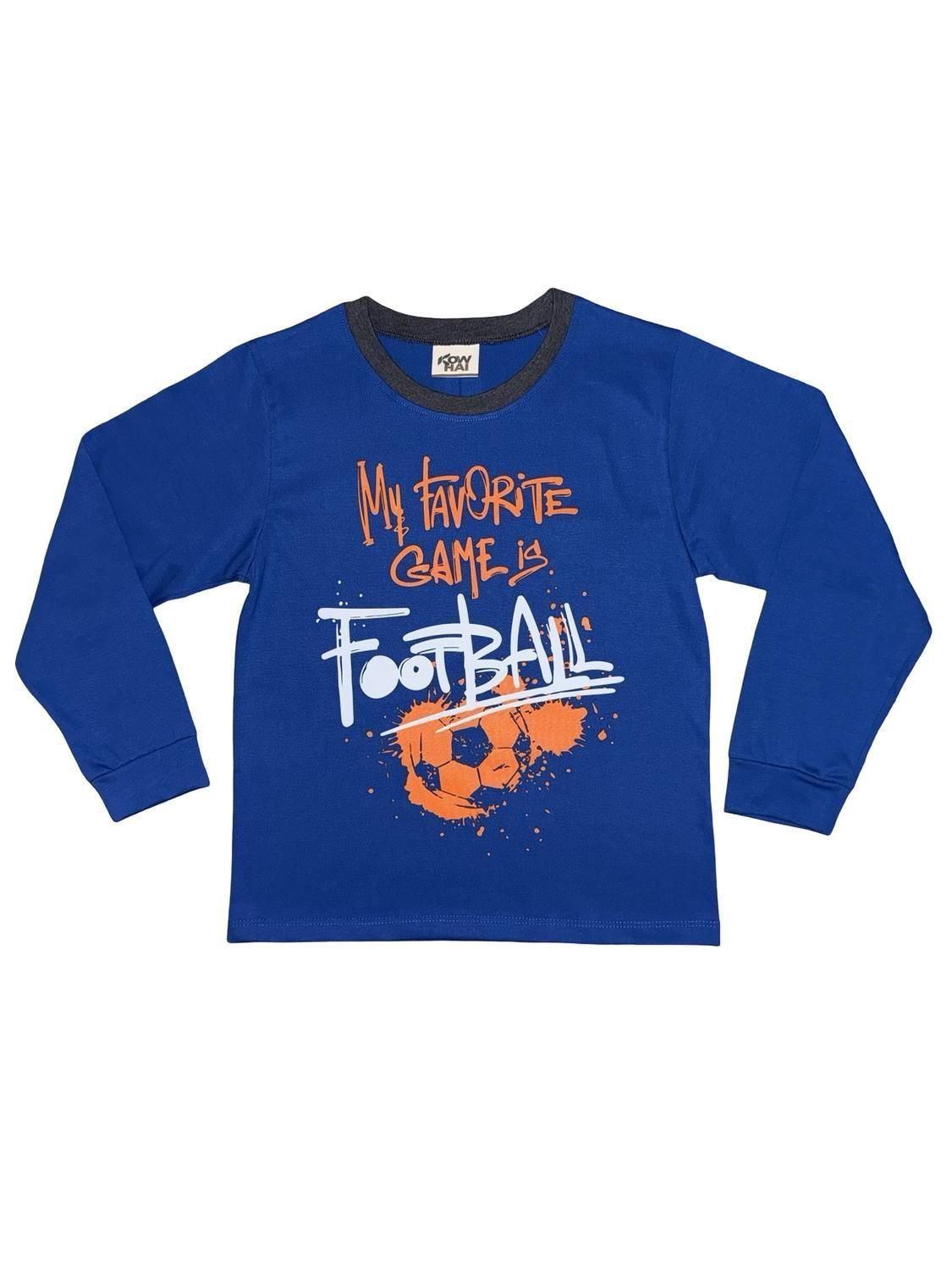 Pijama Niño Estampado Football K760003-2029-5