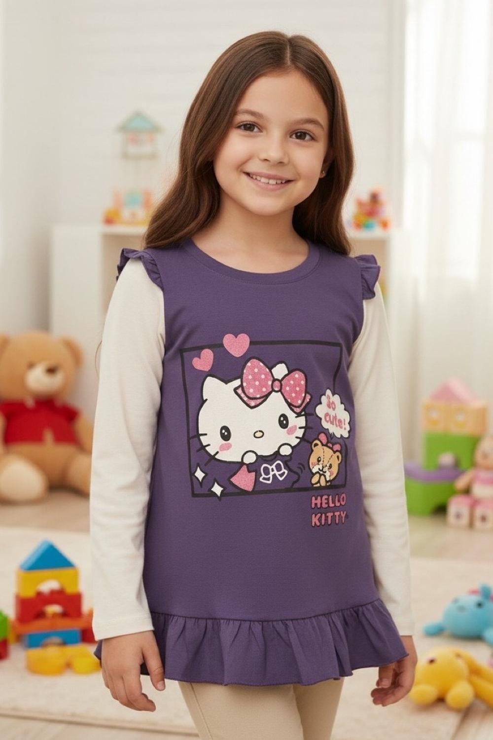 Polera Niña Hello Kitty S122050-68-0