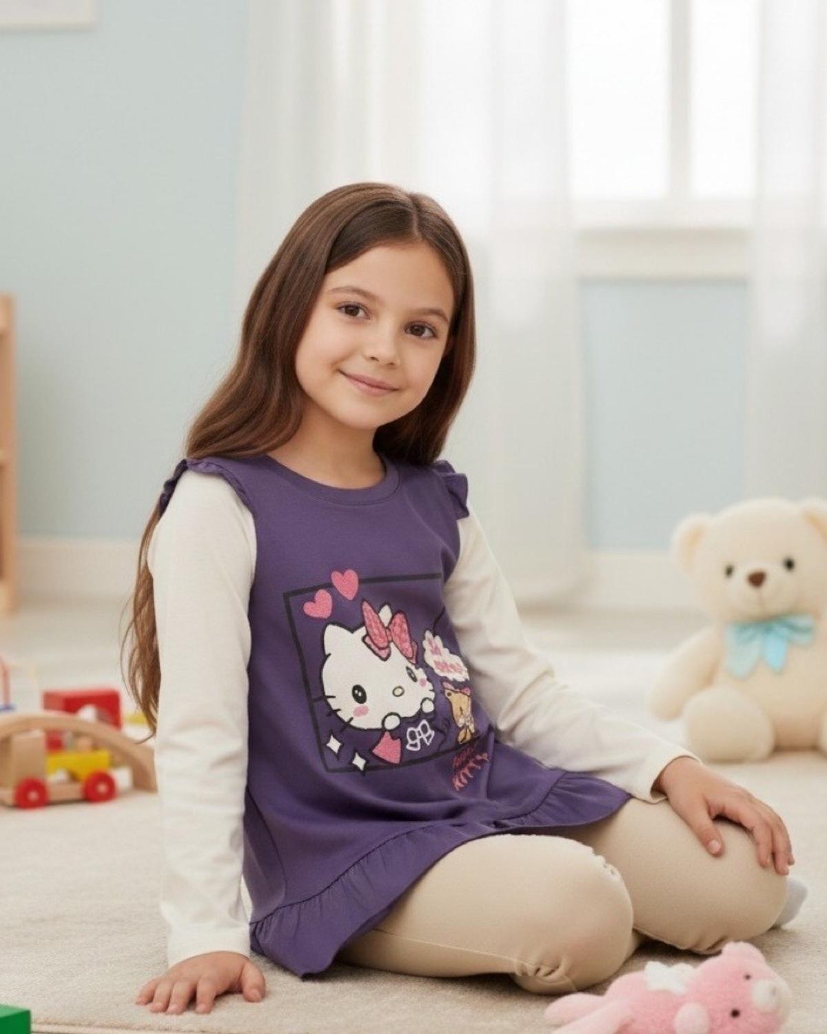 Polera Niña Hello Kitty S122050-68-1