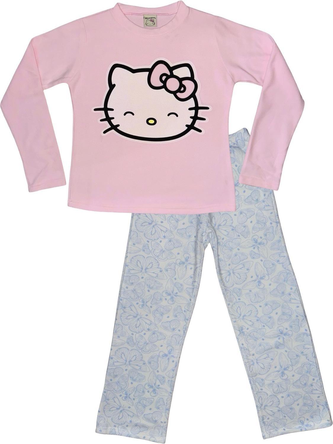 Pijama Micropolar Mujer Hello Kitty S1021219-Rosado-10-3