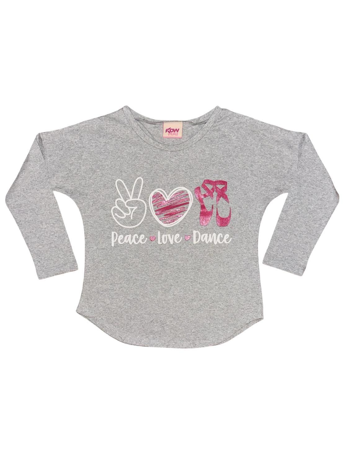 Pijama Niña Estampado Peace Love Dance K710002-2529-5