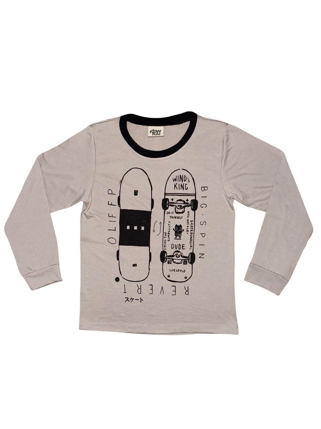 Pijama Niño Estampado Skate K760004-3703-5