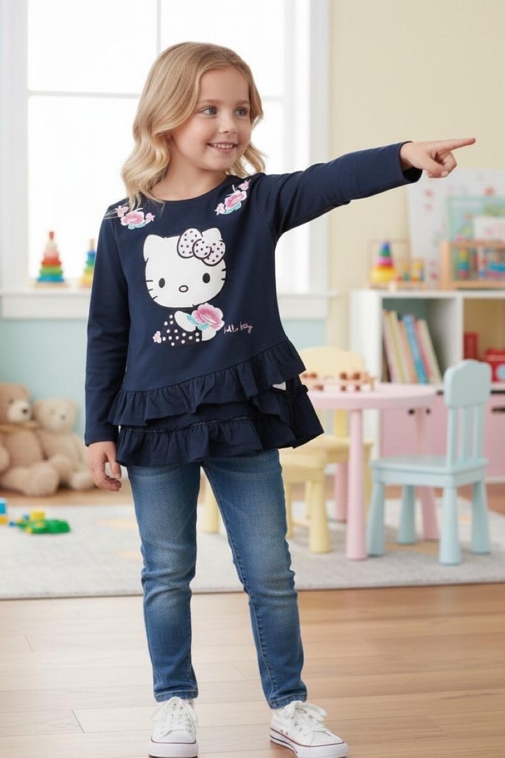 Polera Niña Hello Kitty S122769-13-2