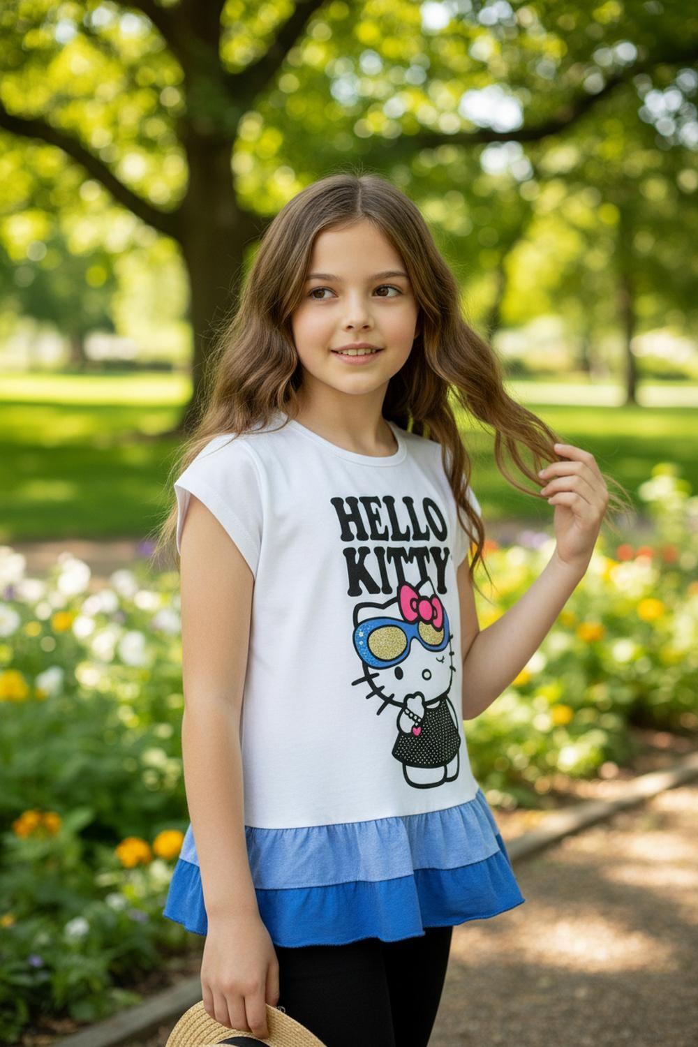 Polera Niña Hello Kitty S118325-0113-0