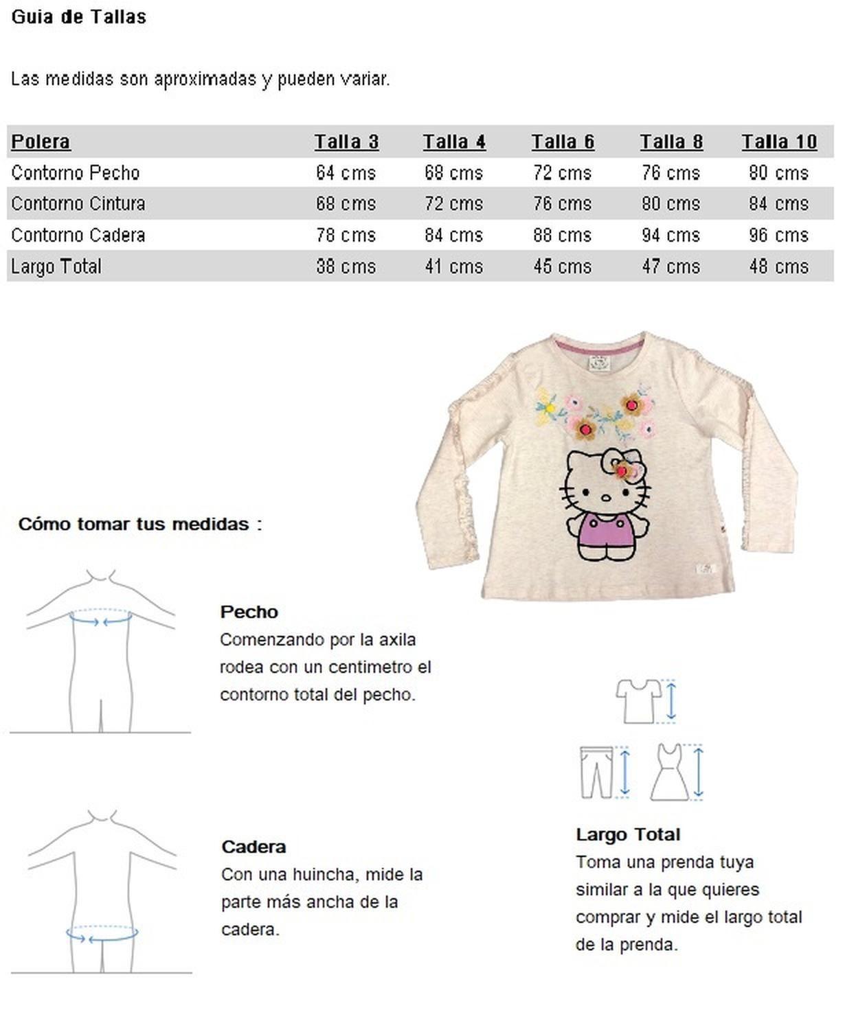 Pack 2 Poleras Niña Hello Kitty S12276770-8401-5