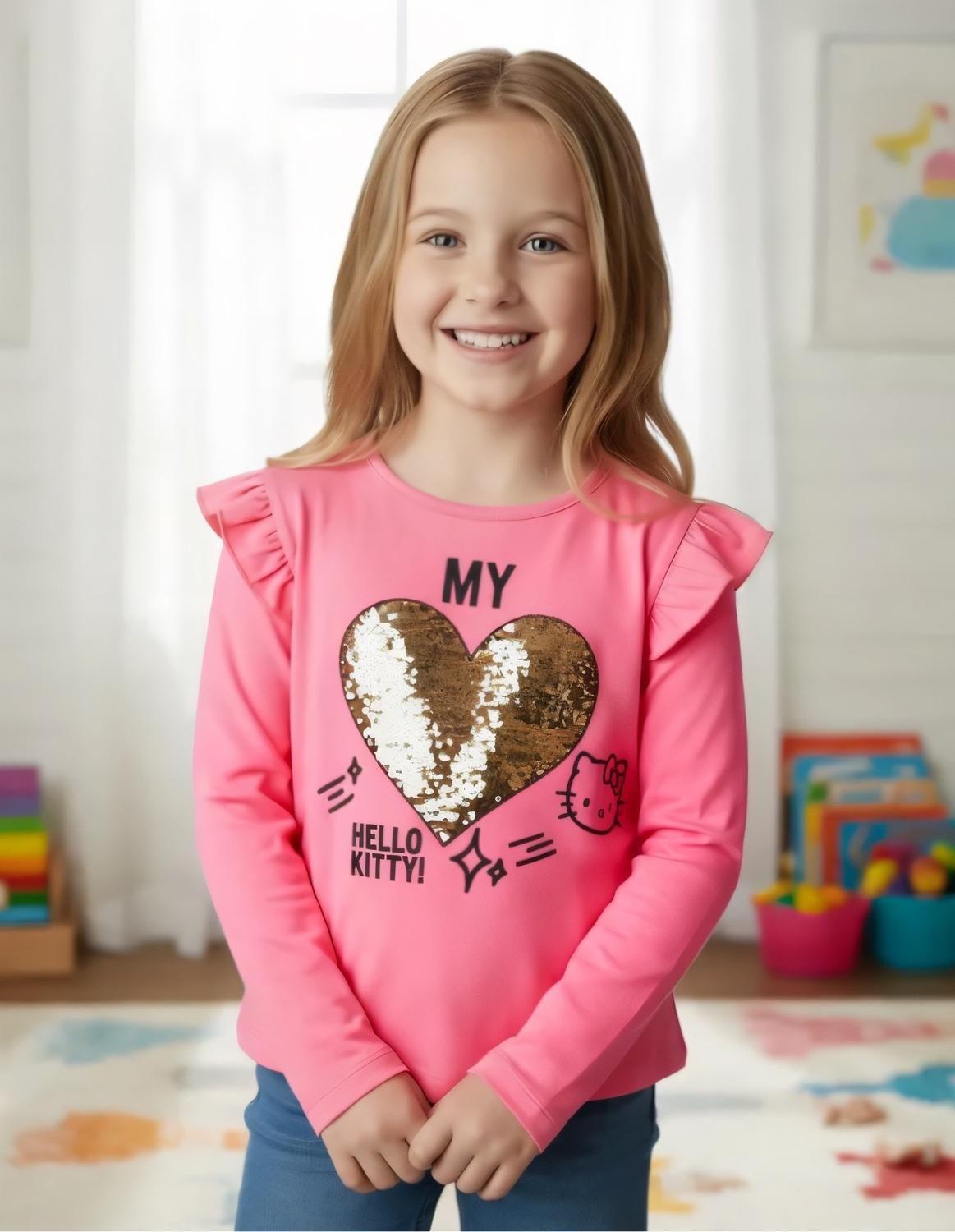 Polera Niña Hello Kitty S122772-78-0