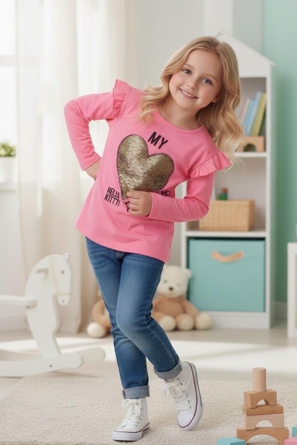 Polera Niña Hello Kitty S122772-78-2