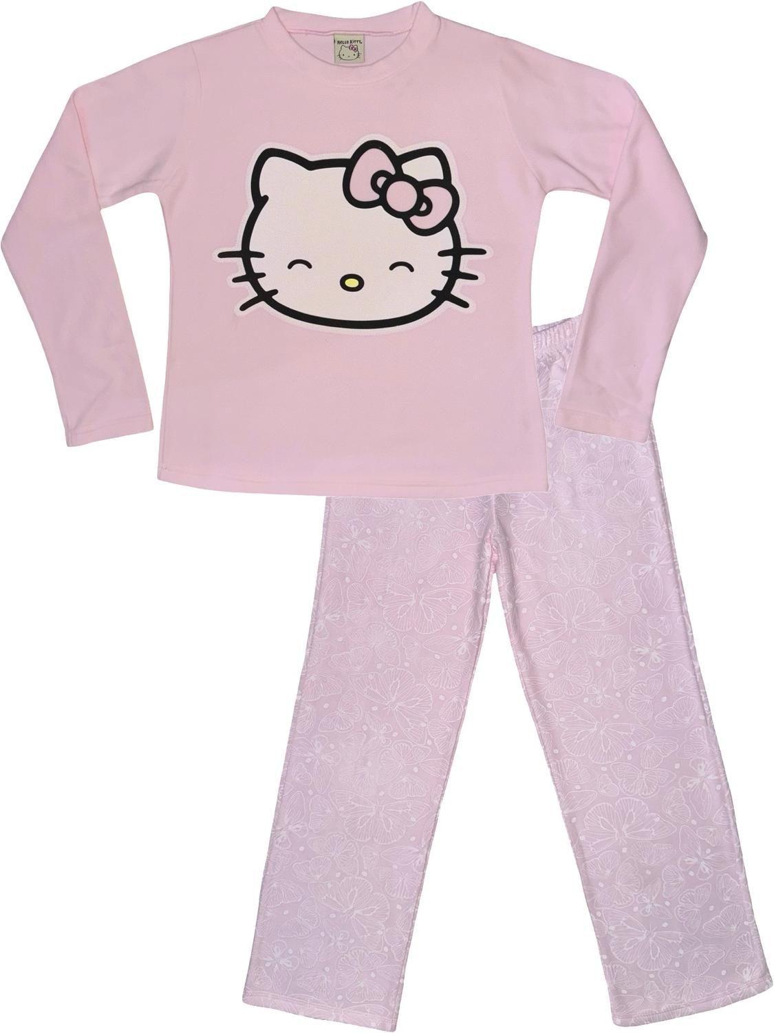 Pijama Micropolar Mujer Hello Kitty S1021219-Rosado-26-3
