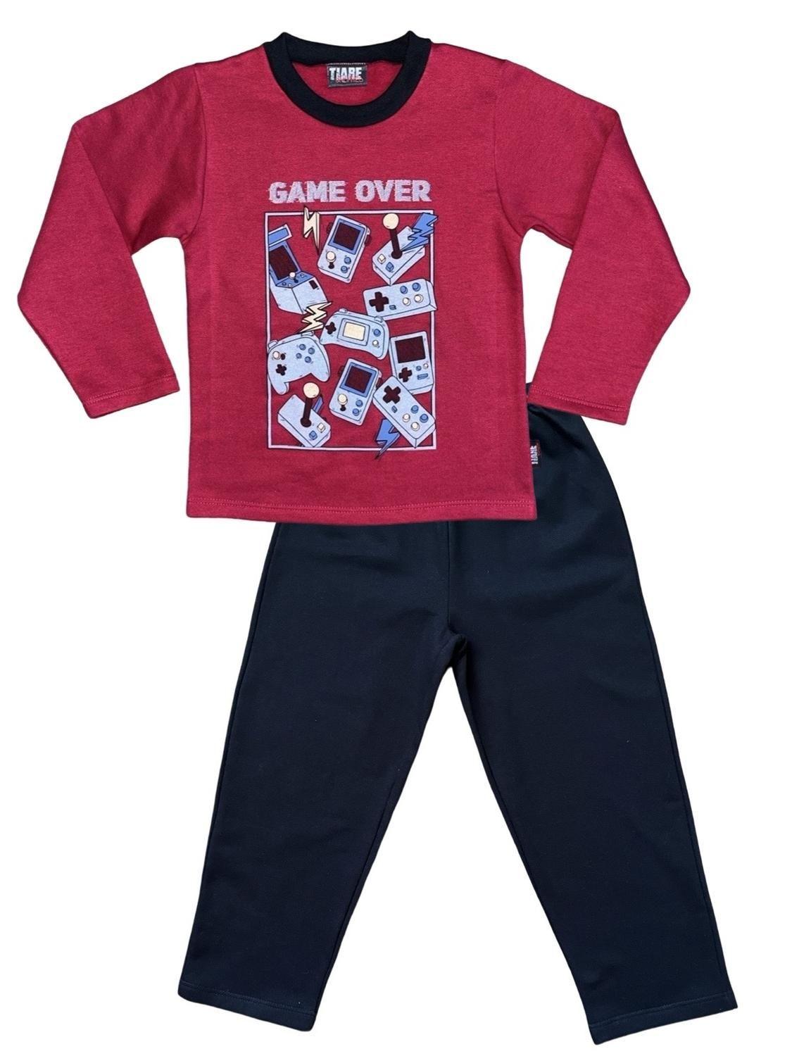 Pijama Niño Game Over T76336-14-0