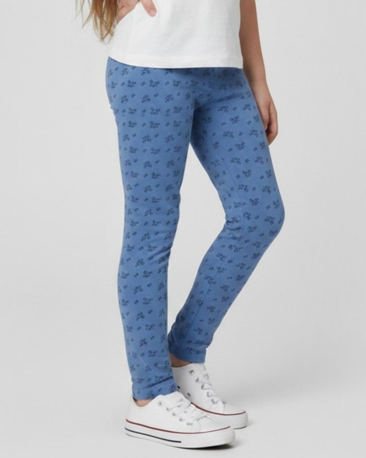 Calza Niña Full Print Flores K910007-34-2