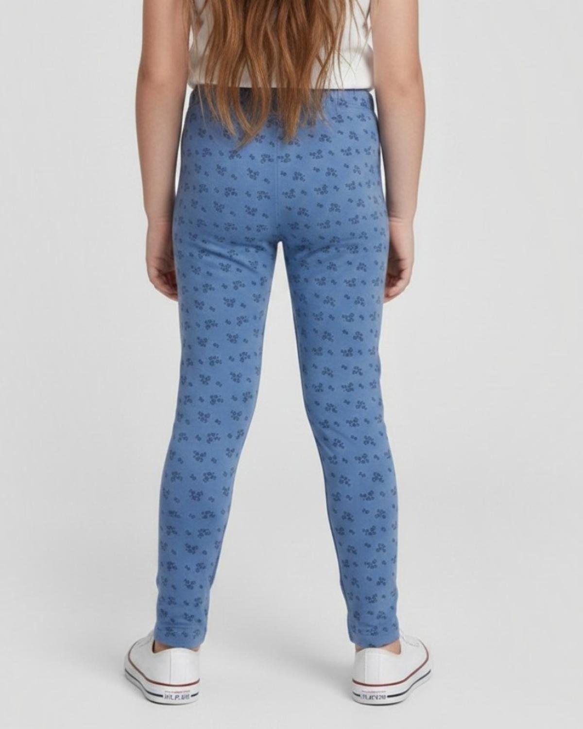 Calza Niña Full Print Flores K910007-34-3
