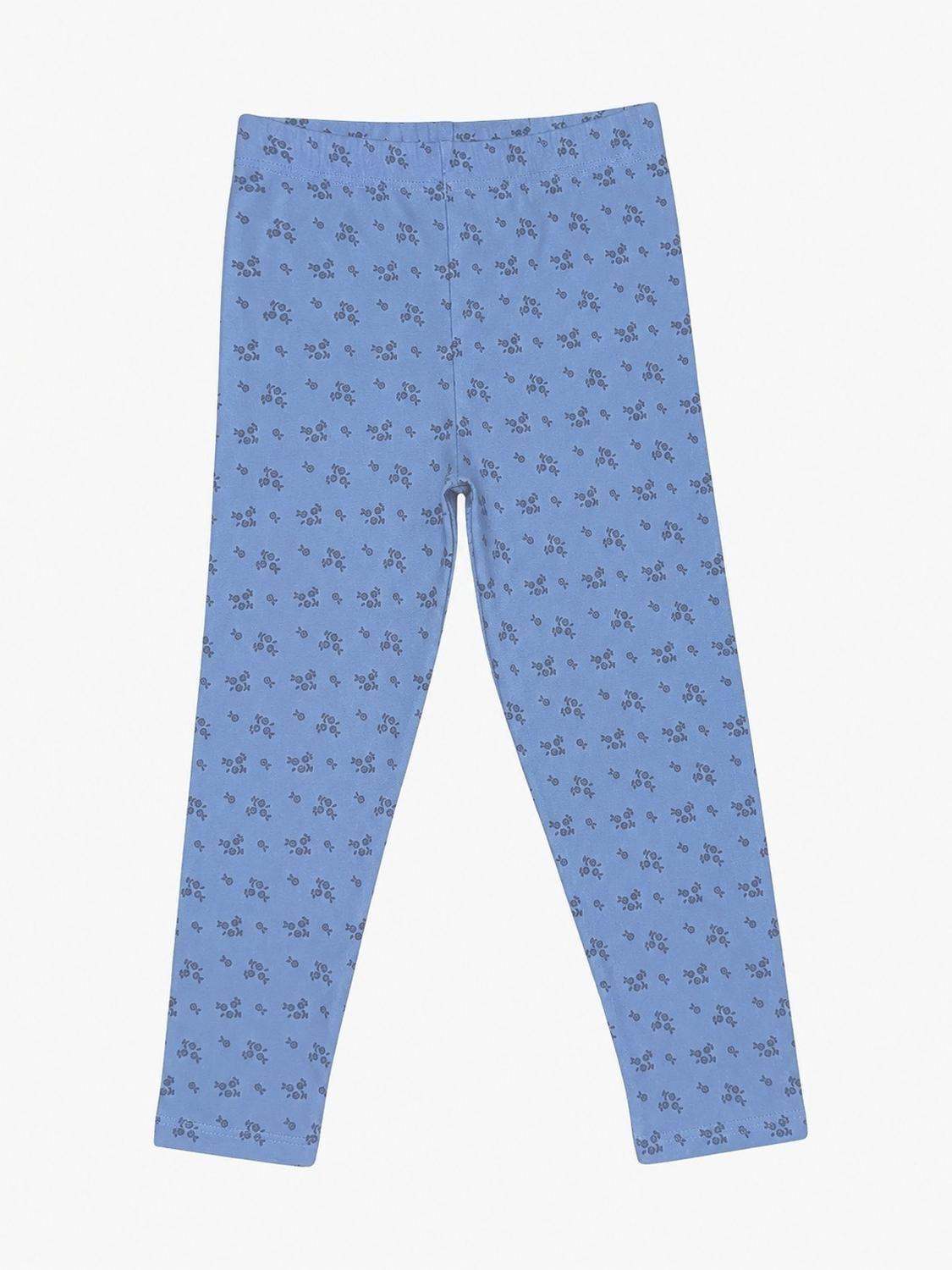 Calza Niña Full Print Flores K910007-34-4