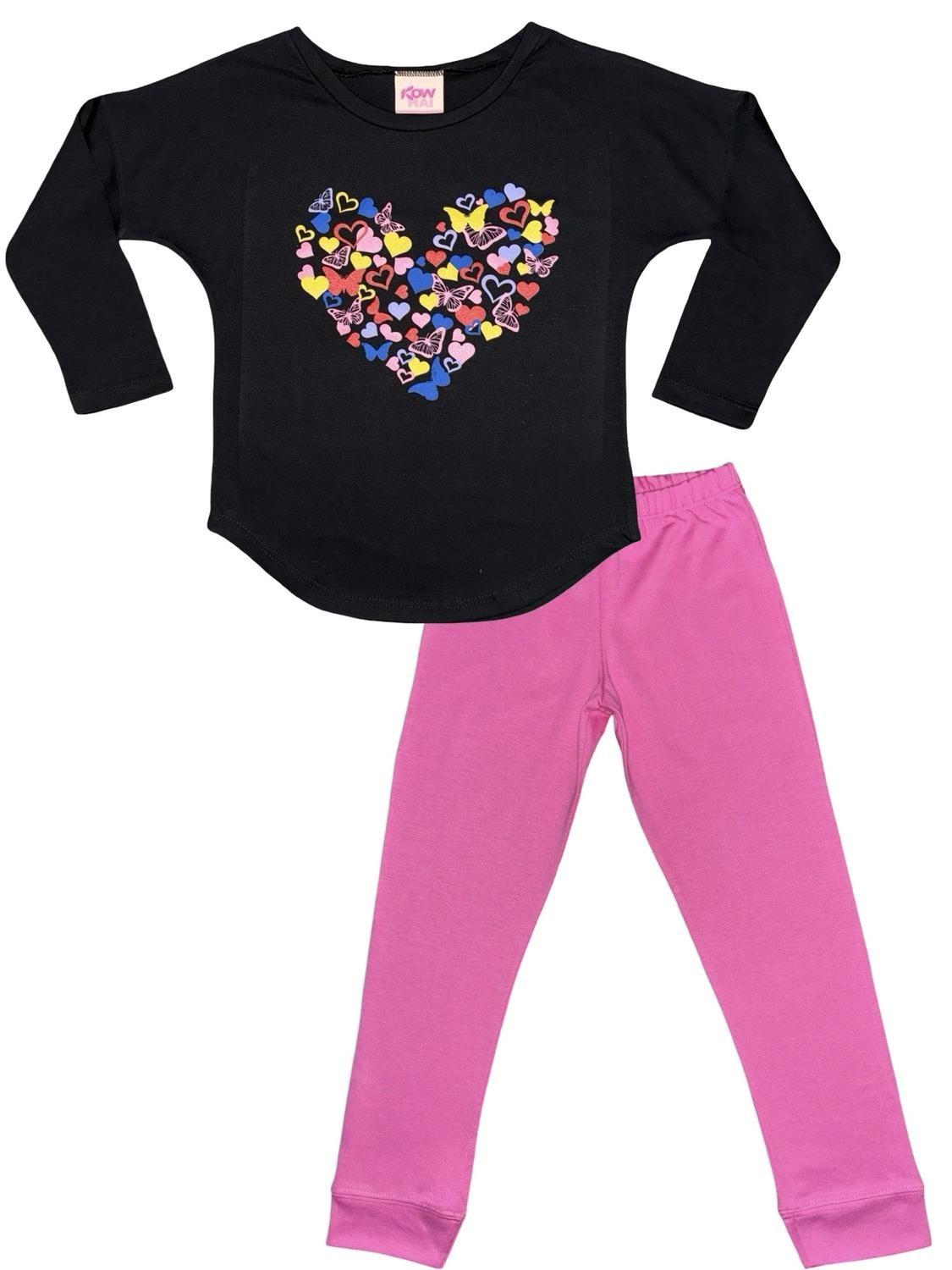 Pijama Niña Estampado Corazón K710001-0322-4