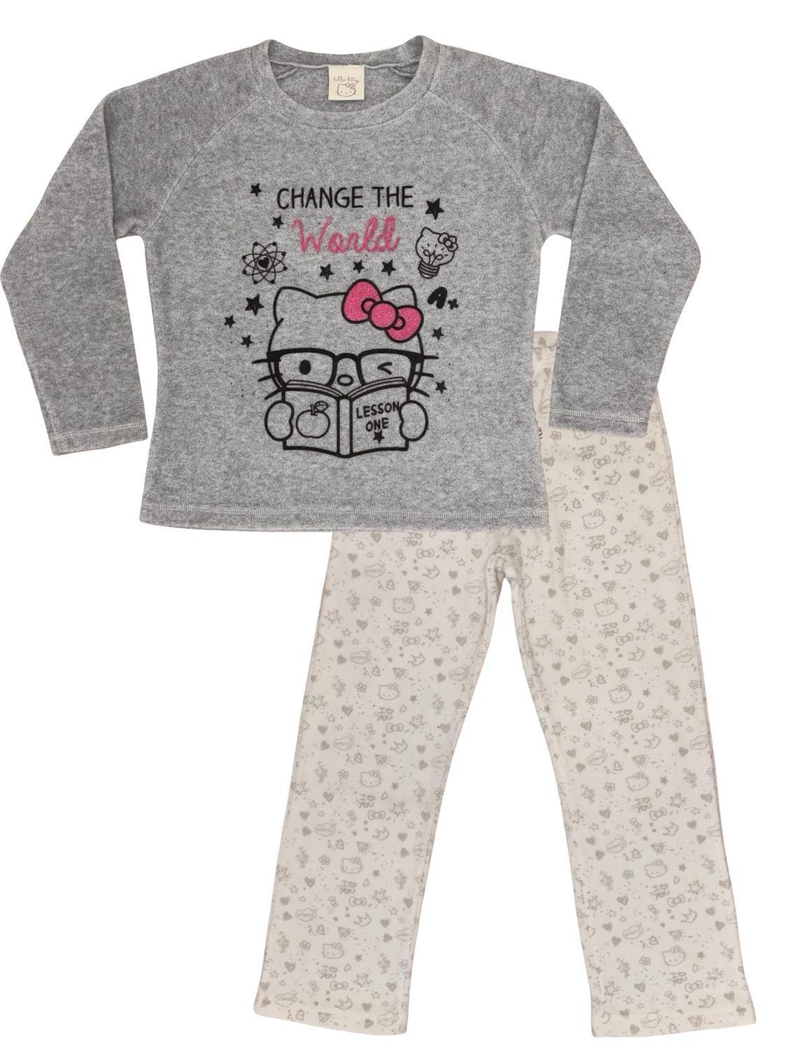 Pijama Micropolar Niña Hello Kitty S112520-25-3