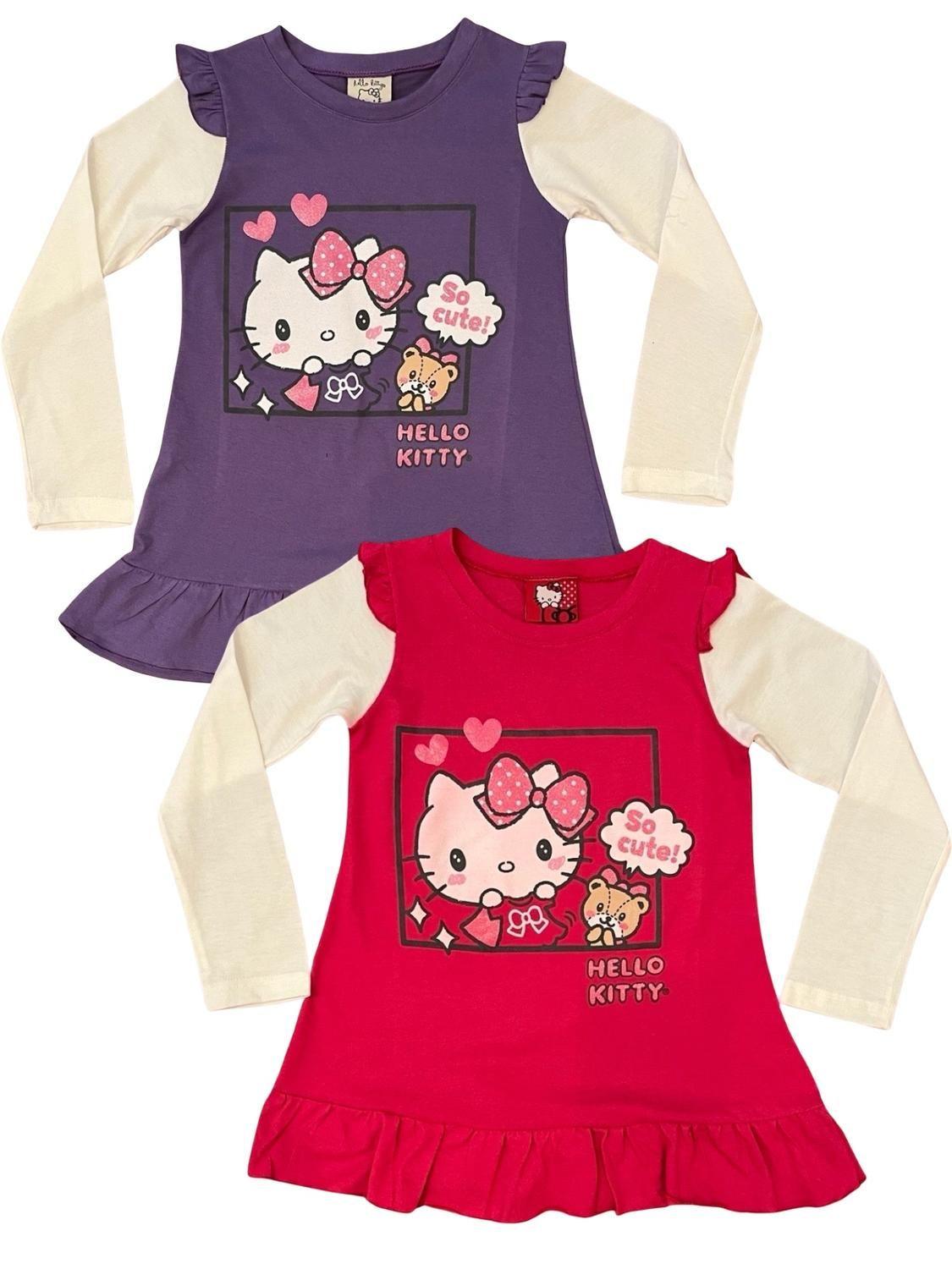 Pack 2 Poleras Niña Hello Kitty S122050-6840-4