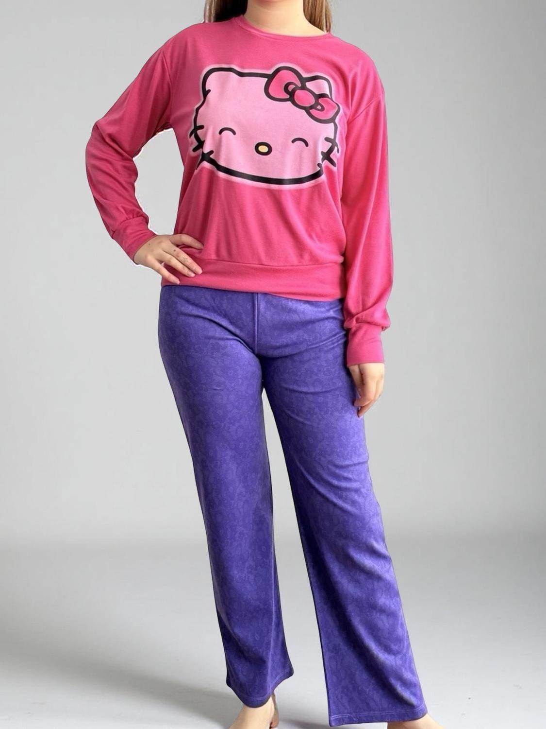 Pijama Mujer Algodón Hello Kitty S102914-06-0