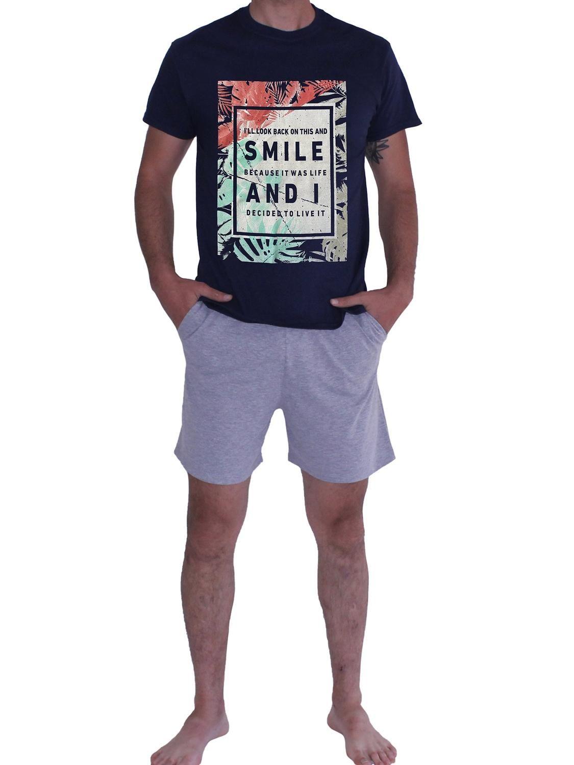 Pijama Hombre Smile T11016-13-0