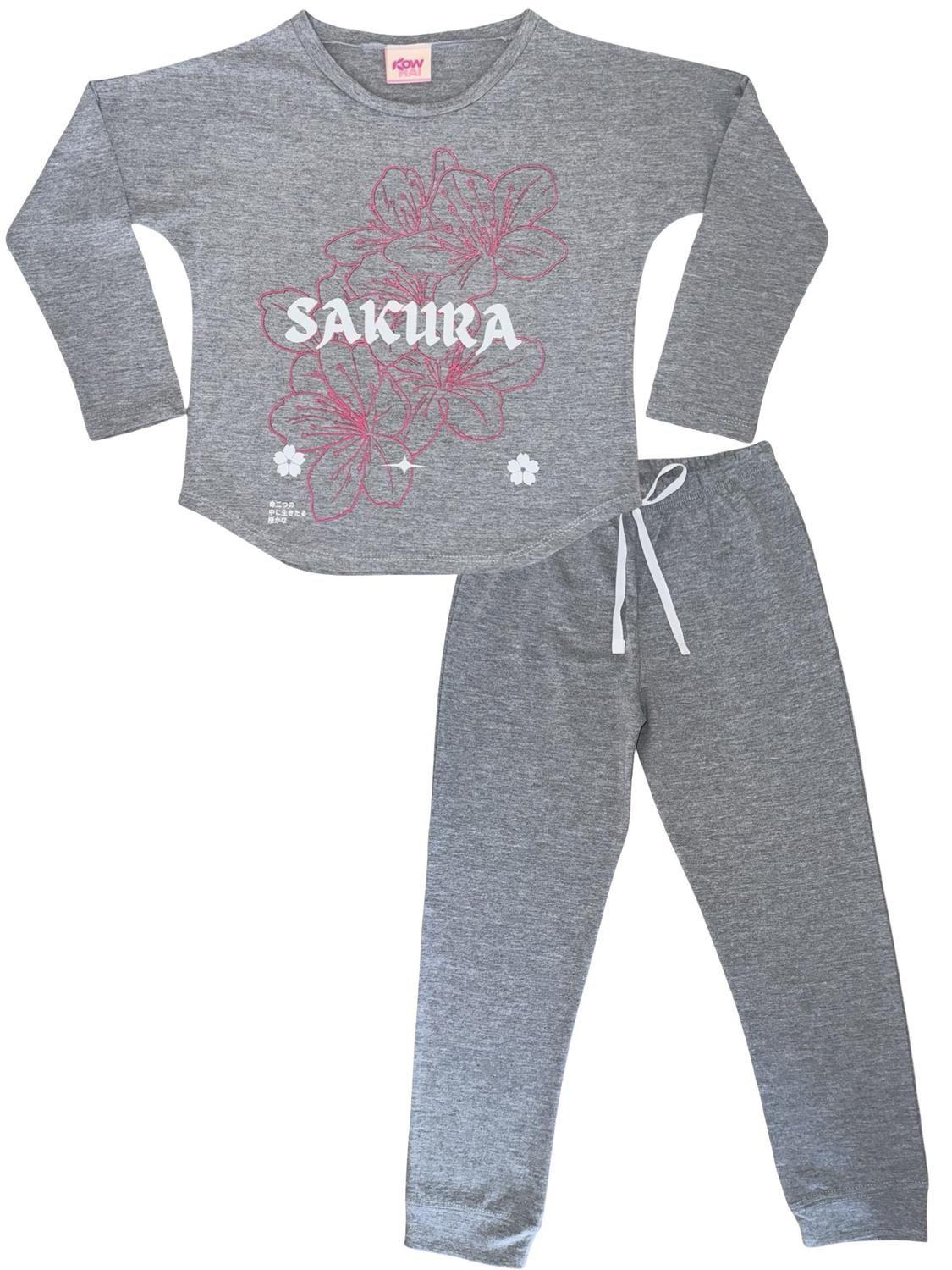 Pijama Niña Estampado Sakura K710003-2525-4