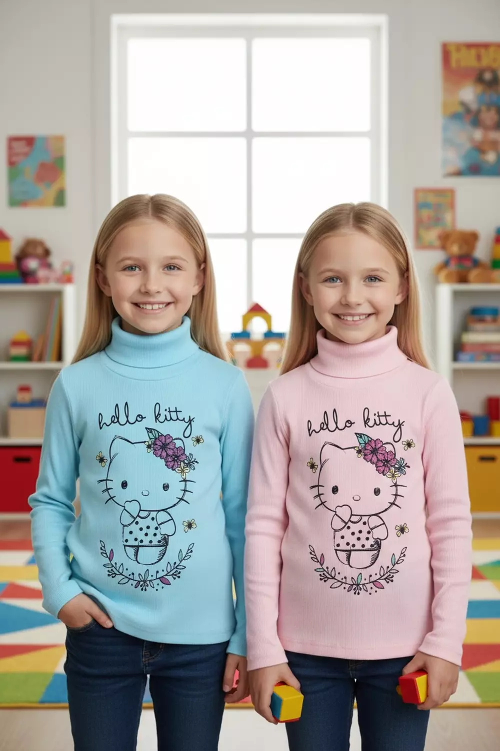 Pack 2 Beatles Niña Hello Kitty S125011FRFT-0