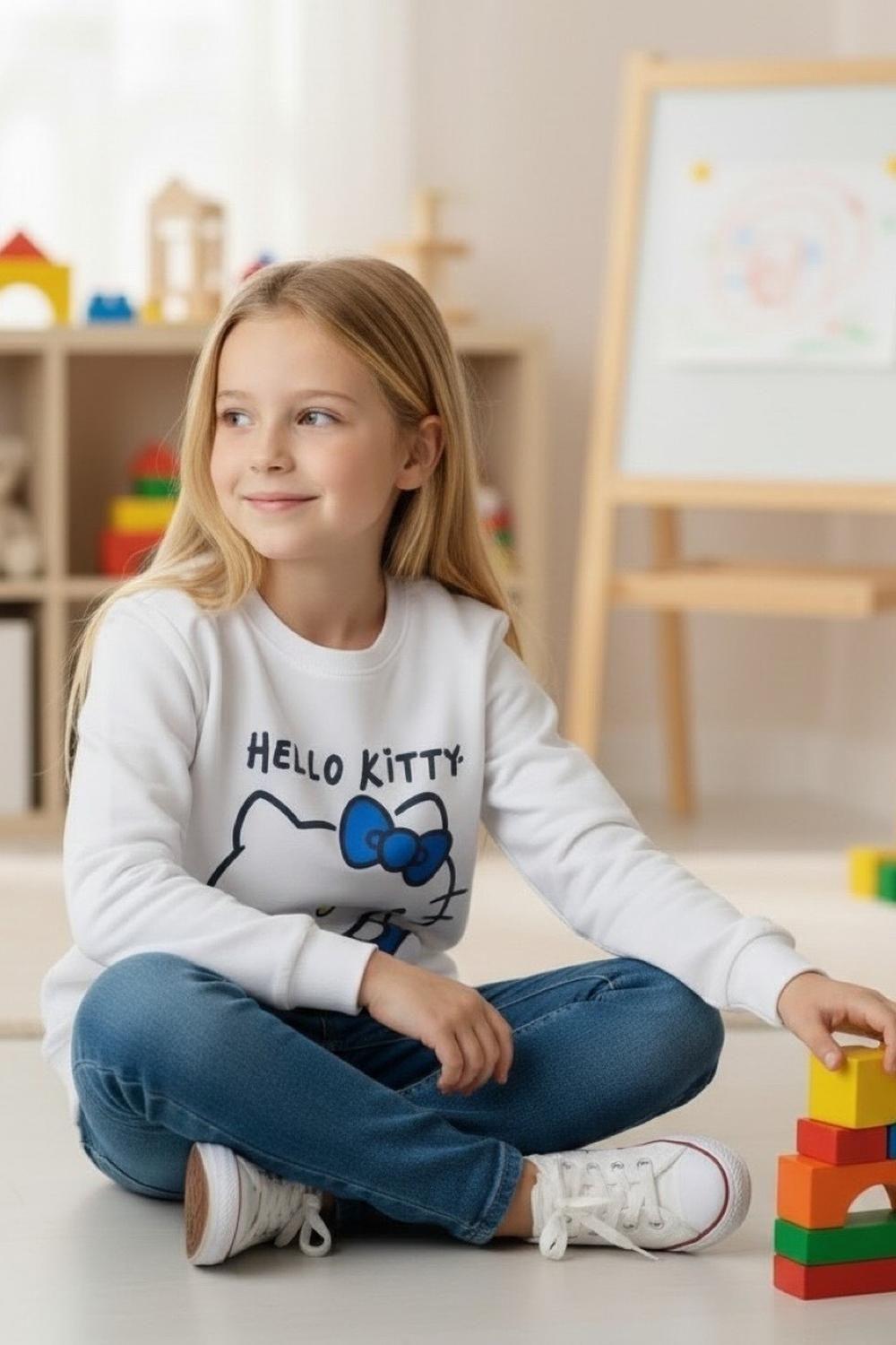 Poleron Niña Hello Kitty S123125-01-3