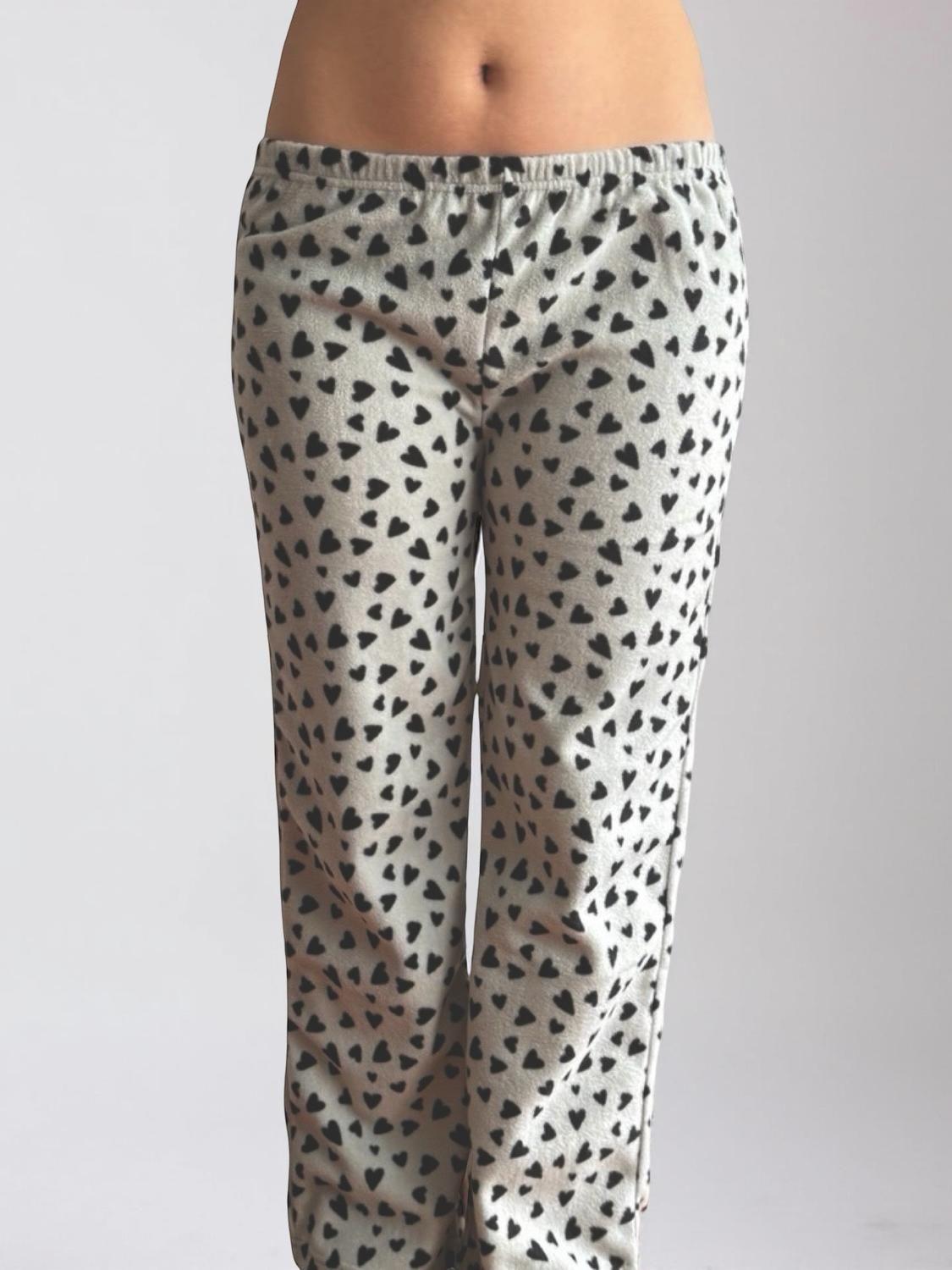 Pijama Micropolar Mujer Hello Kitty S1021240-Ivory-01-3