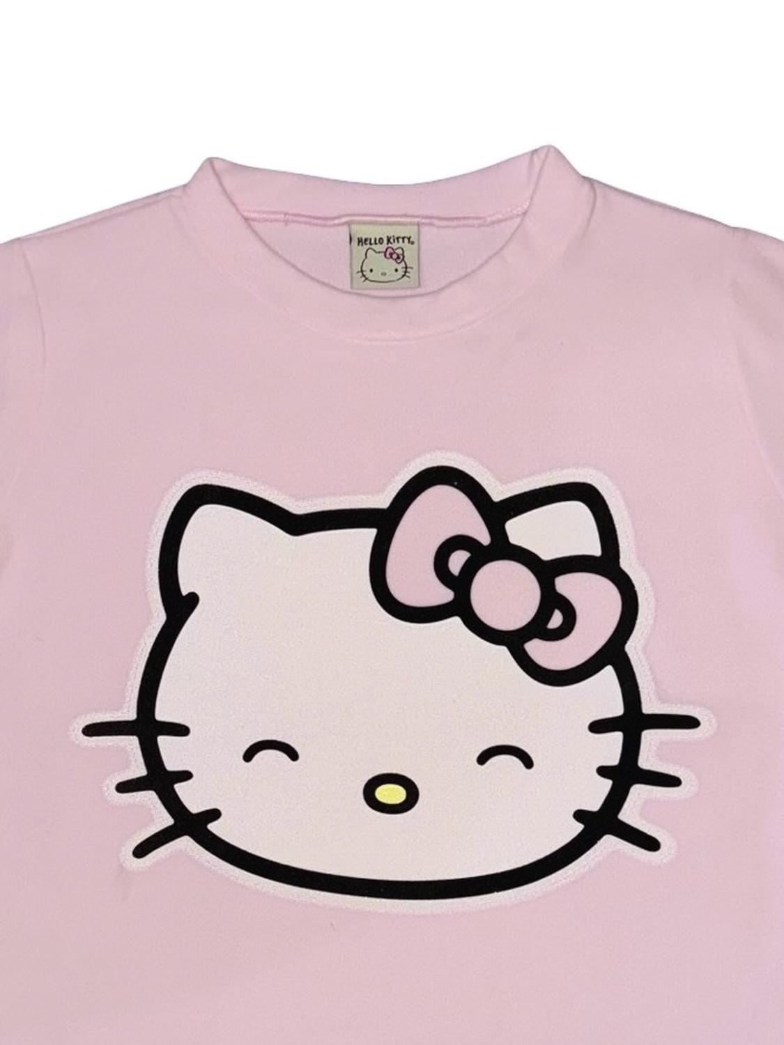Pijama Micropolar Mujer Hello Kitty S1021219-Rosado-02-2