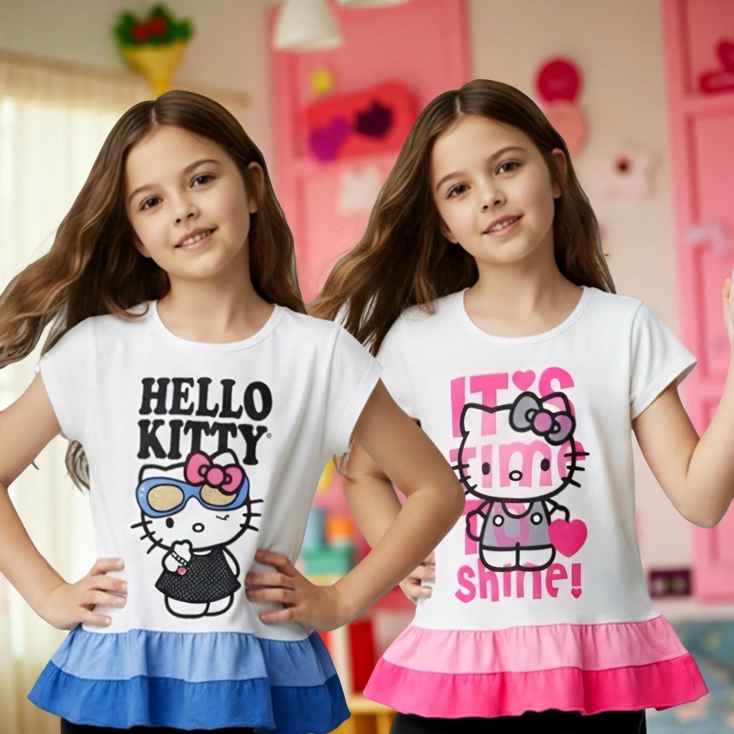 Pack 2 Poleras Niña Hello Kitty S11832425-0101-0