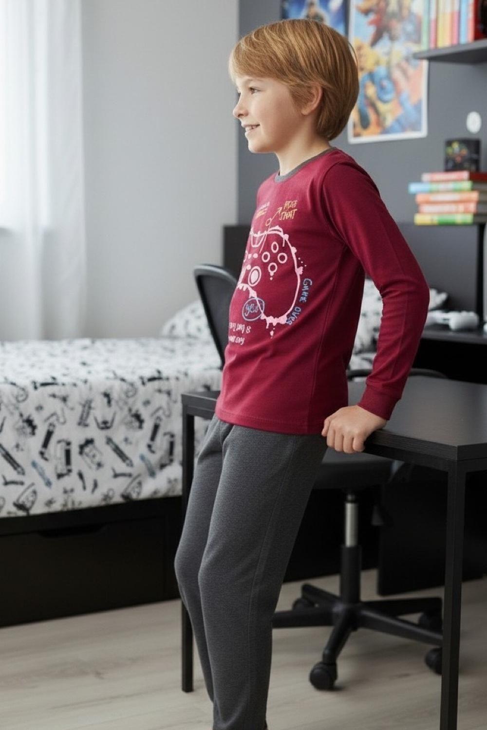 Pijama Niño Estampado Gamer K760002-1429-3