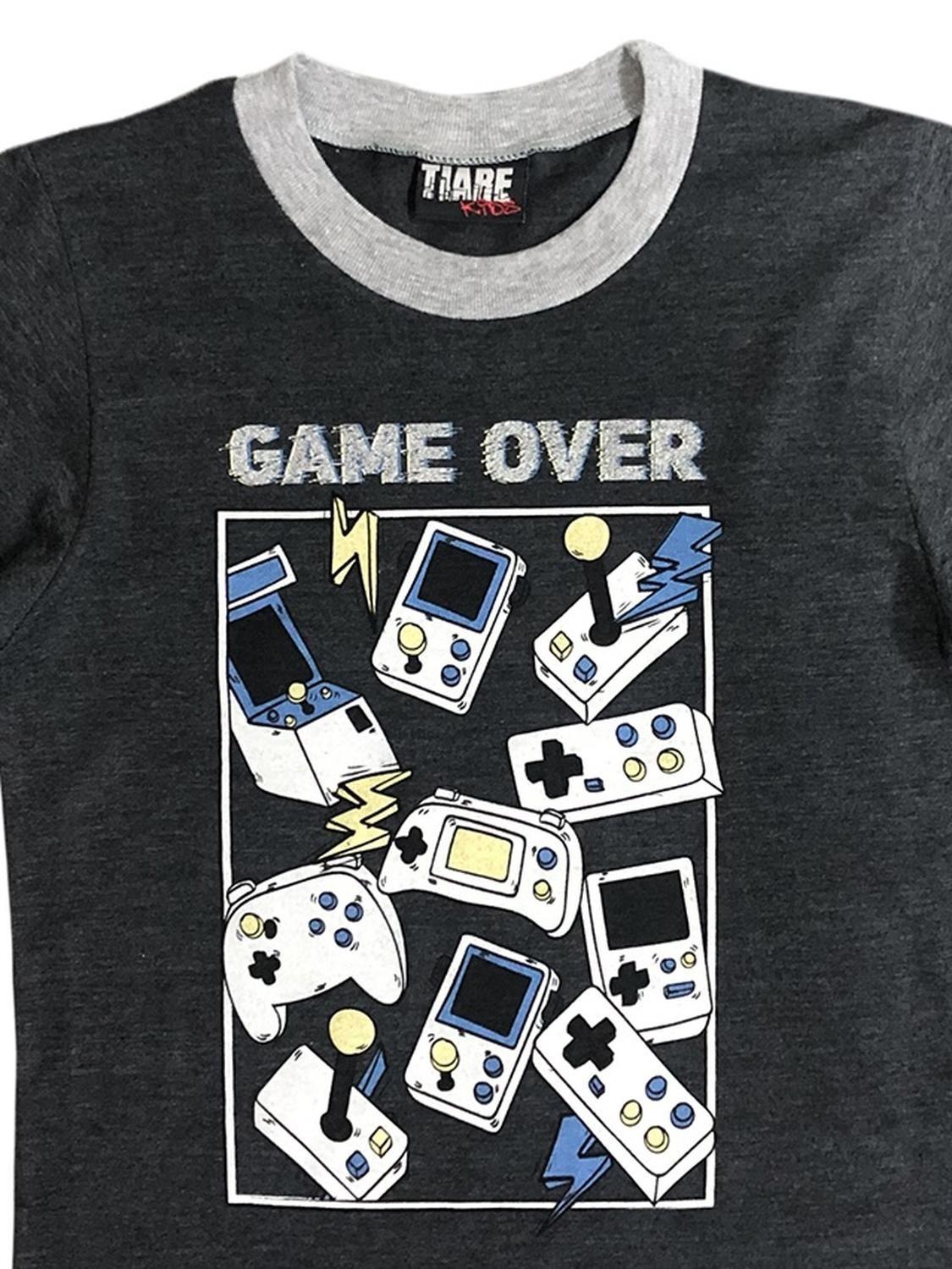 Pijama Niño Game Over T76336-29-2